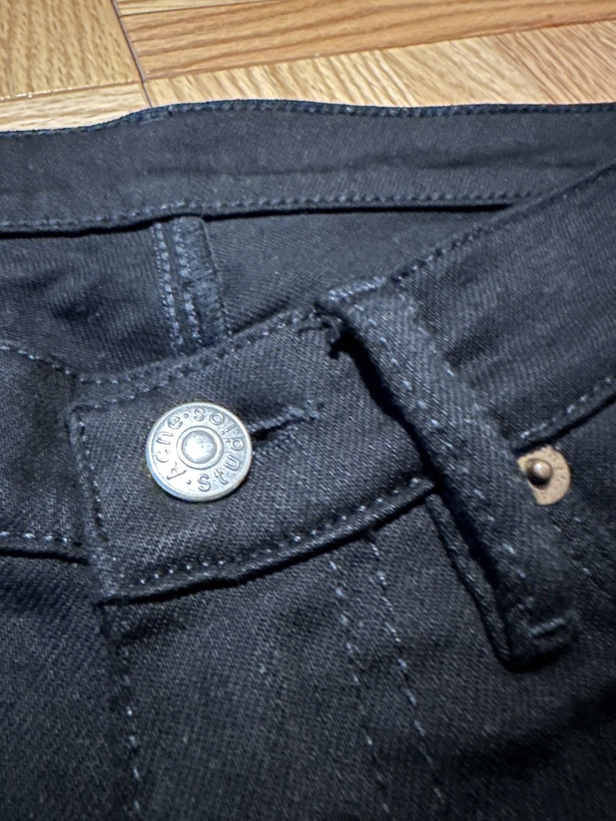 Acne Studios Acne Studios Max Stay Black Size US 32 / EU 48 - 6 Thumbnail