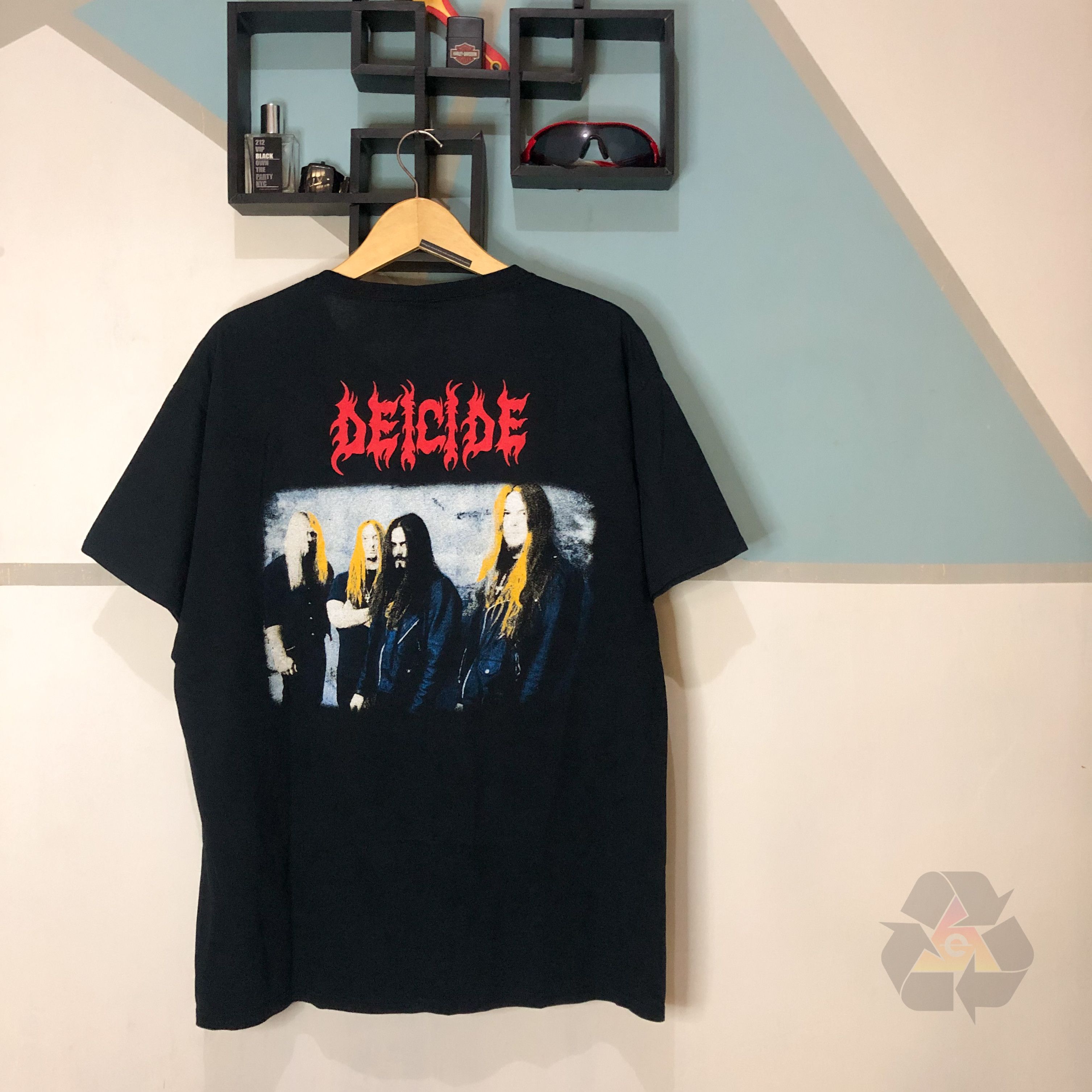 Band Tees Deicide Once Upon The Cross T-Shirt Size US L / EU 52-54 / 3 - 9 Thumbnail