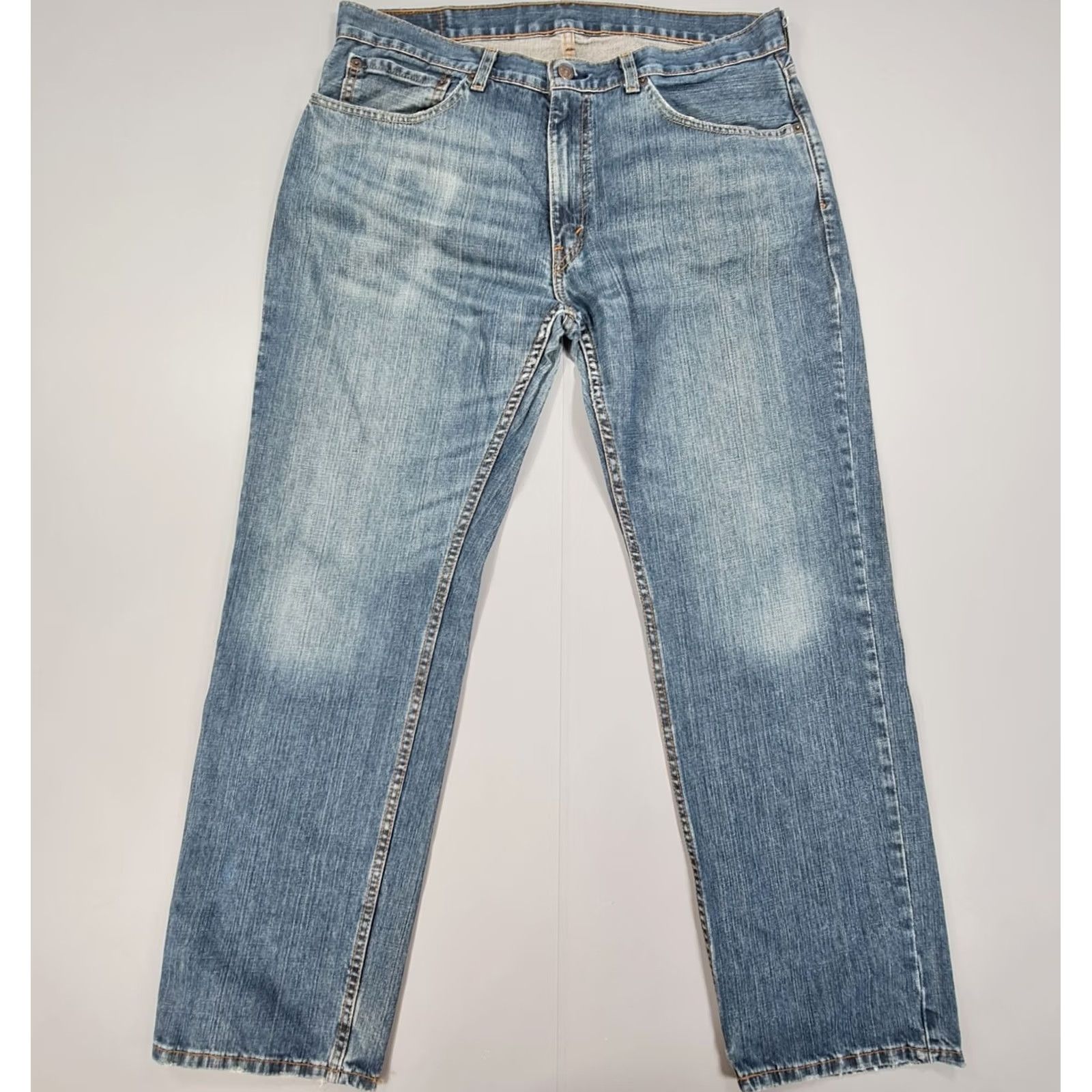 Levi's Levi's 559 Jeans Blue W36 L30 Relaxed Straight Denim Zip Fly 100% Cotton Mens Regular Modern Pockets Size US 36 / EU 52 - 2 Thumbnail