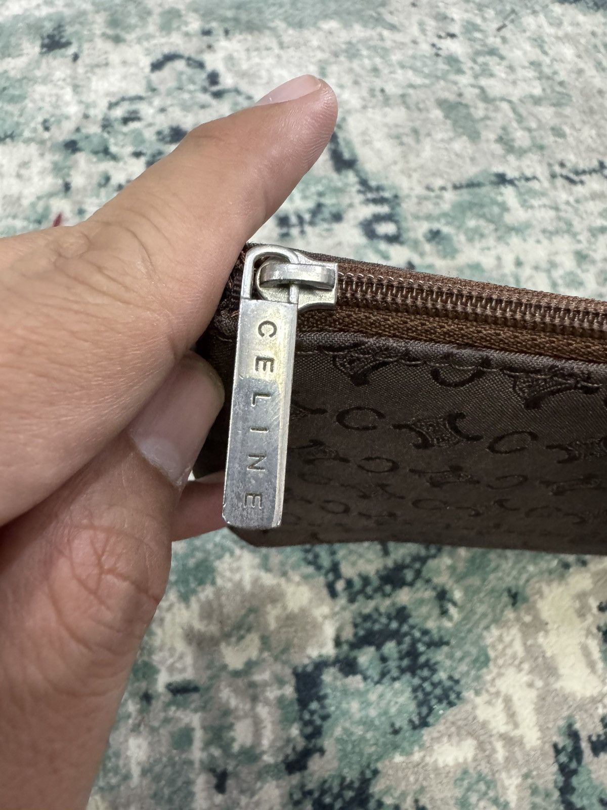 Celine × Vintage VINTAGE CELINE FULL MONOGRAM CLUTCH PURSE BAG Size ONE SIZE - 5 Thumbnail
