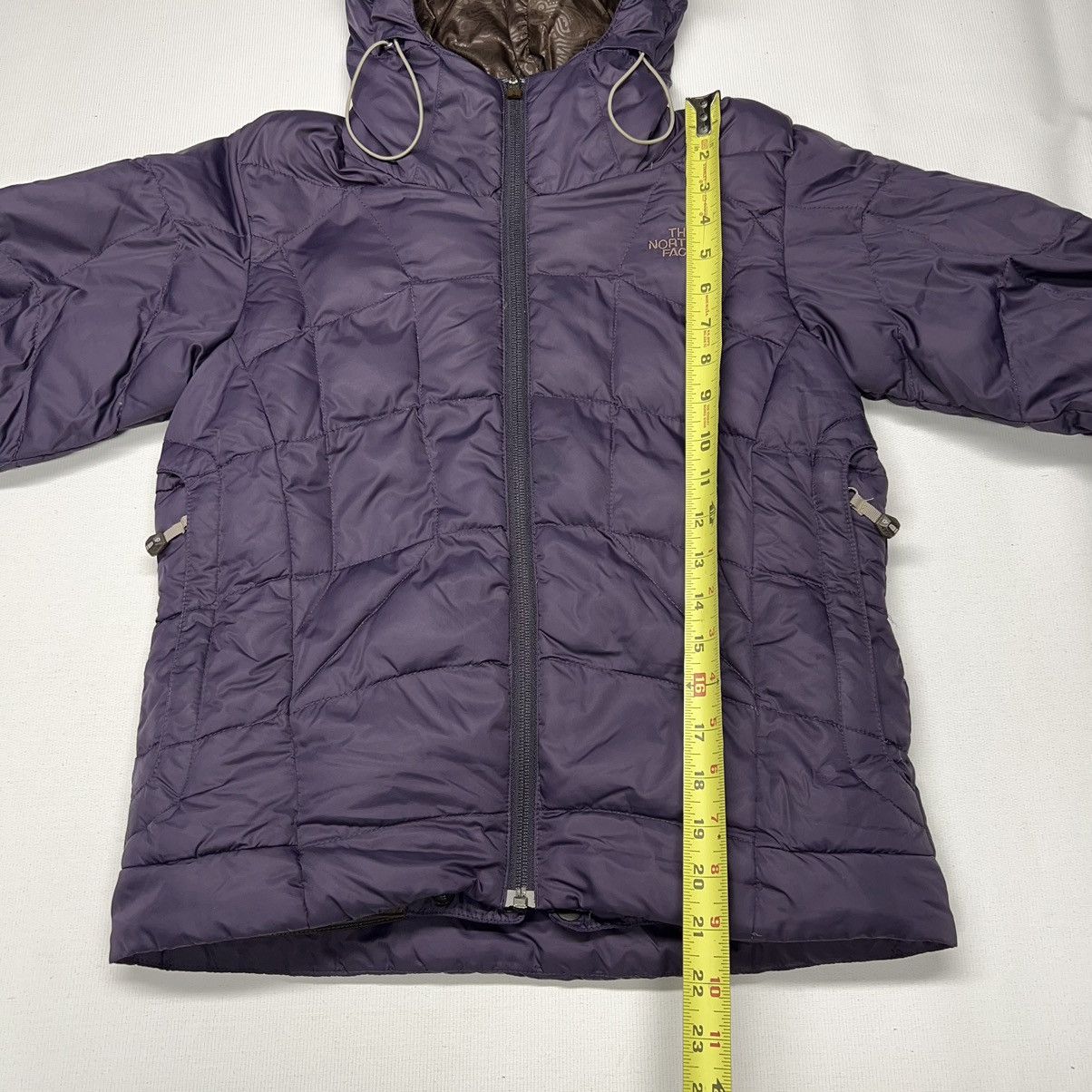 The North Face The North Face Down Jacket 600 Full Puffer Purple Plum Zip Size XS / US 0-2 / IT 36-38 - 22 Thumbnail