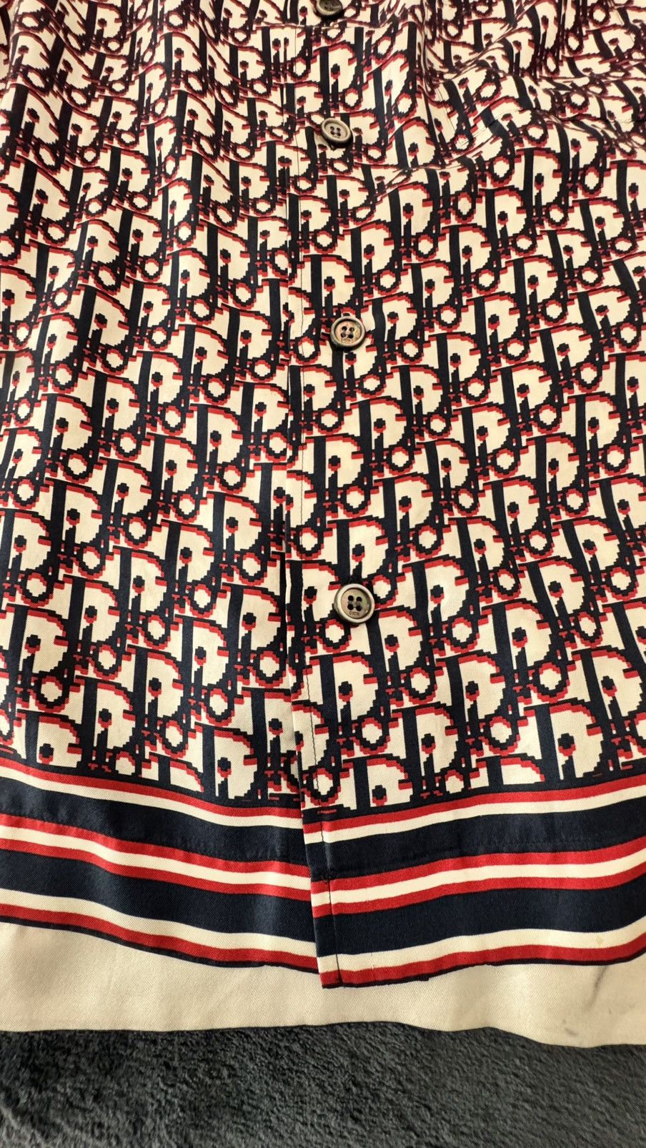 Dior Silk dior monogram bowling shirt Size US S / EU 44-46 / 1 - 5 Thumbnail