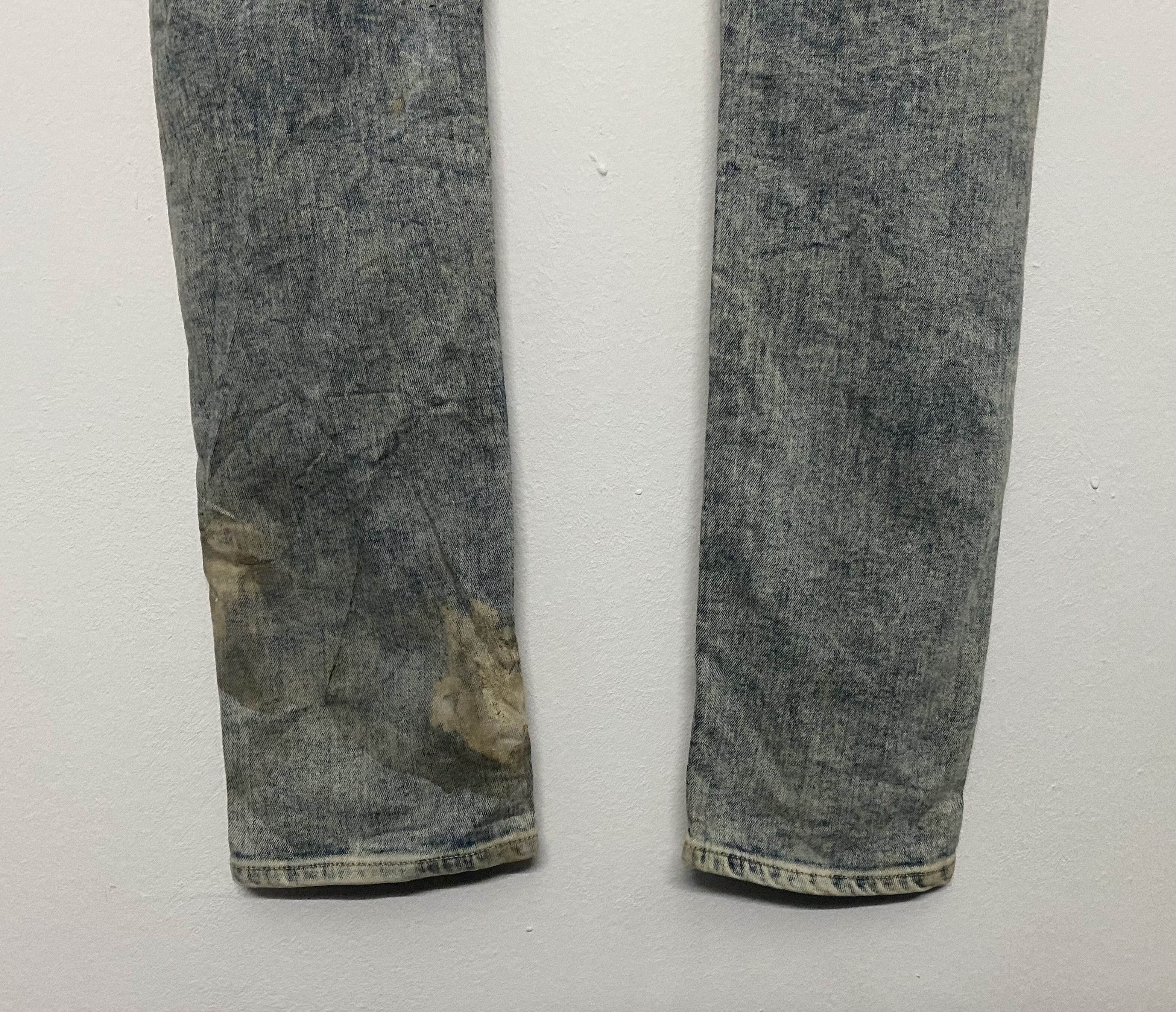 G-Star RAW Revend Super Slim Jeans Acid Wash Distressed jean