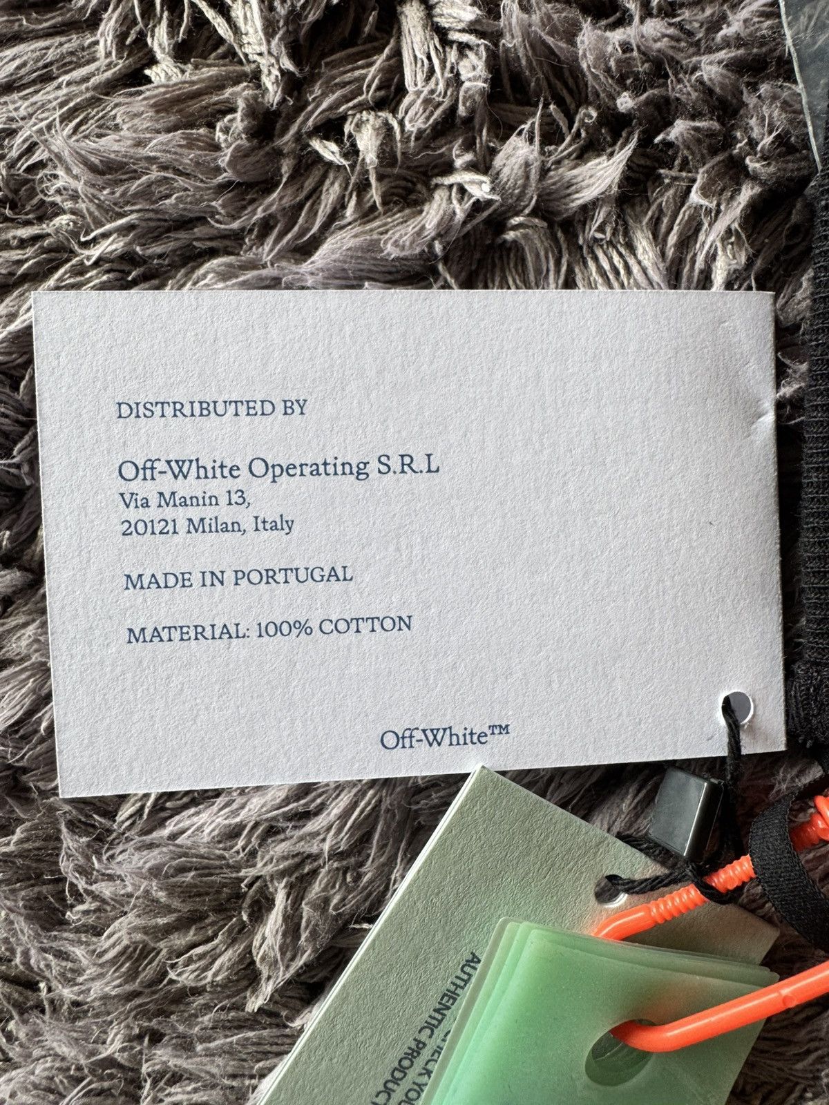 Off-White Off white over the head swimming logo face mask black Size ONE SIZE - 5 Thumbnail