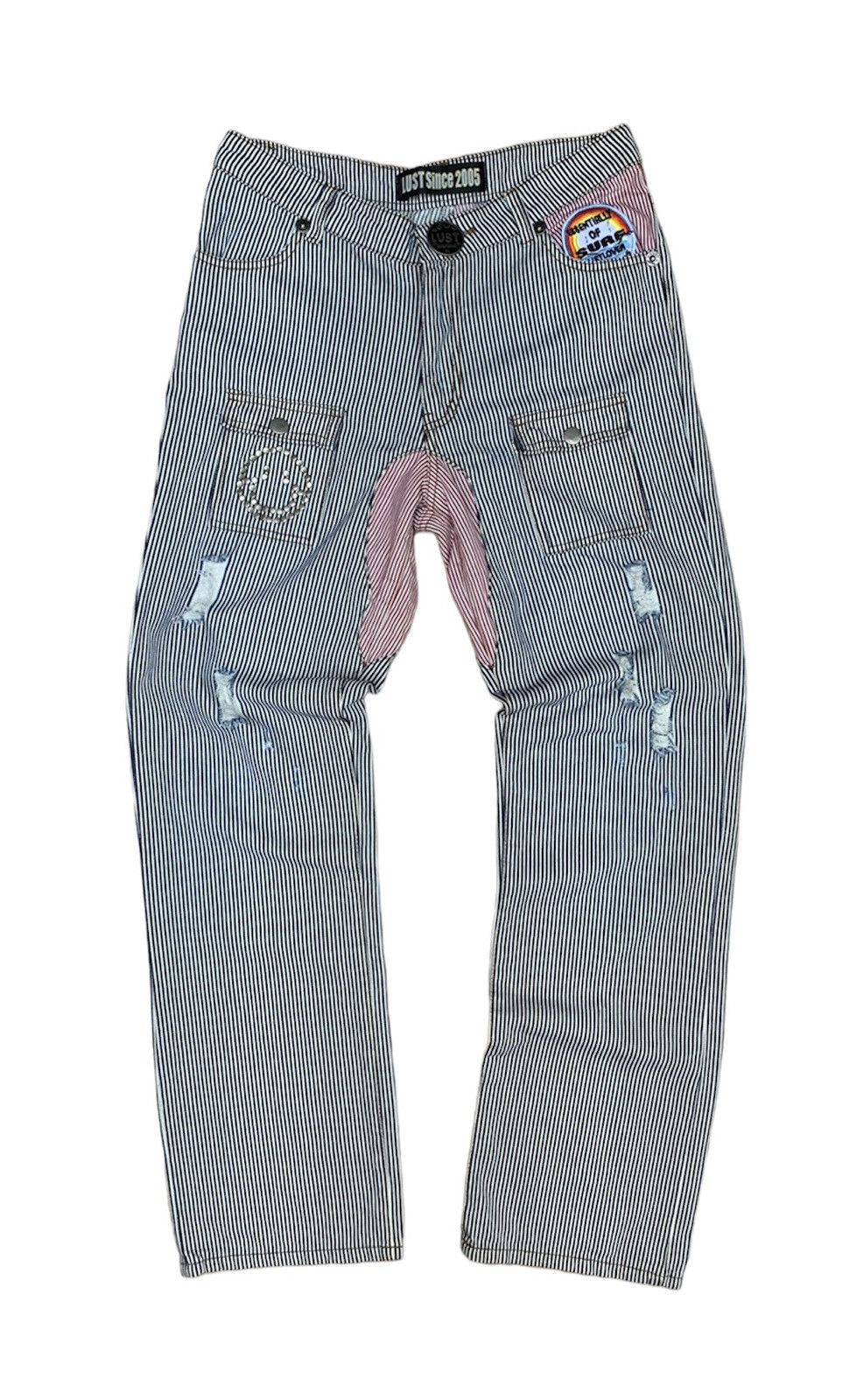 Japanese Brand Rare Lust Since 2005 Essentially Of Surf Hickory Bush Pants Size US 29 - 1 Thumbnail