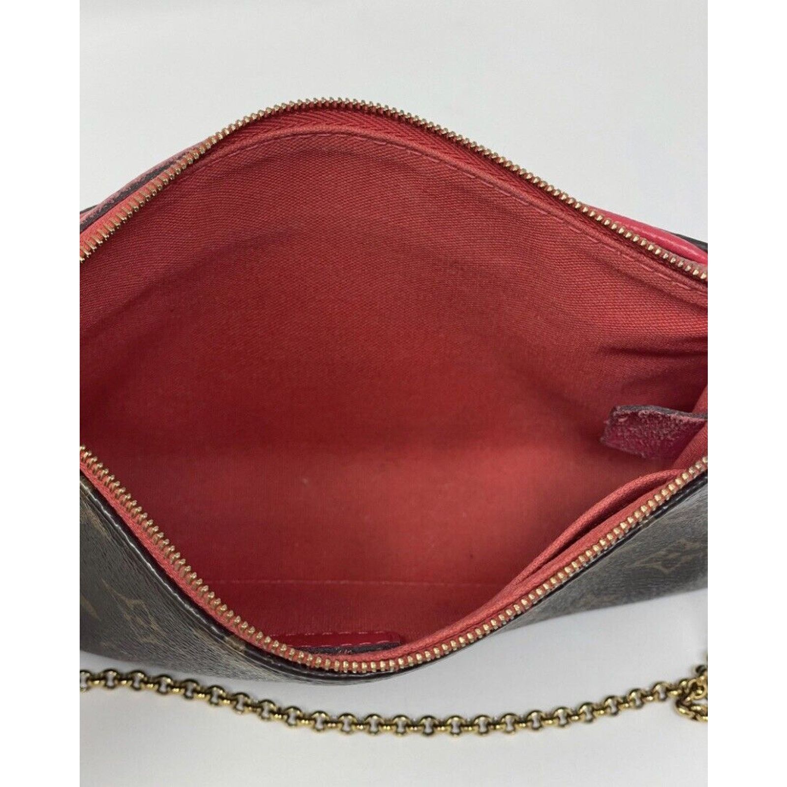 Louis Vuitton Louis Vuitton Pallas Clutch Brown Canvas Size ONE SIZE - 10 Thumbnail