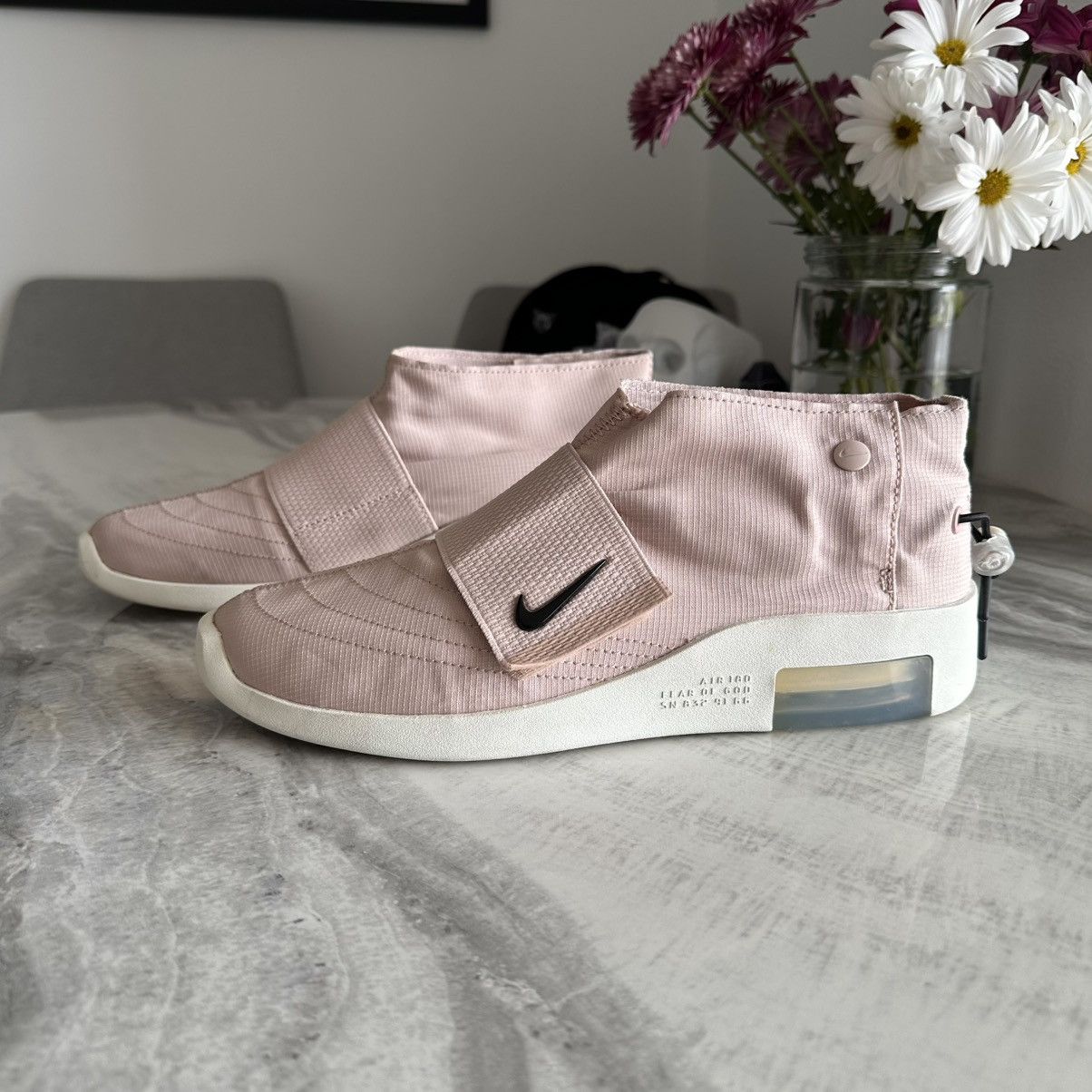 Fear of God × Nike Nike Air Fear of God Particle Beige Moccasin Shoes Size US 8.5 / EU 41-42 - 1 Thumbnail