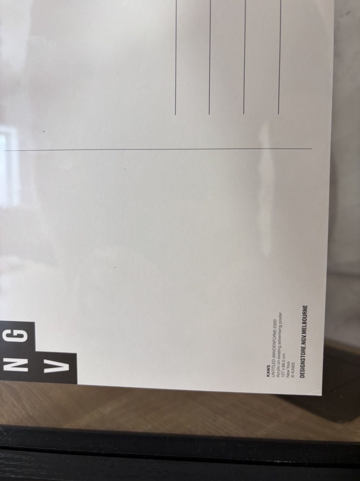 Kaws KAWS postcard in frame Size ONE SIZE - 4 Thumbnail
