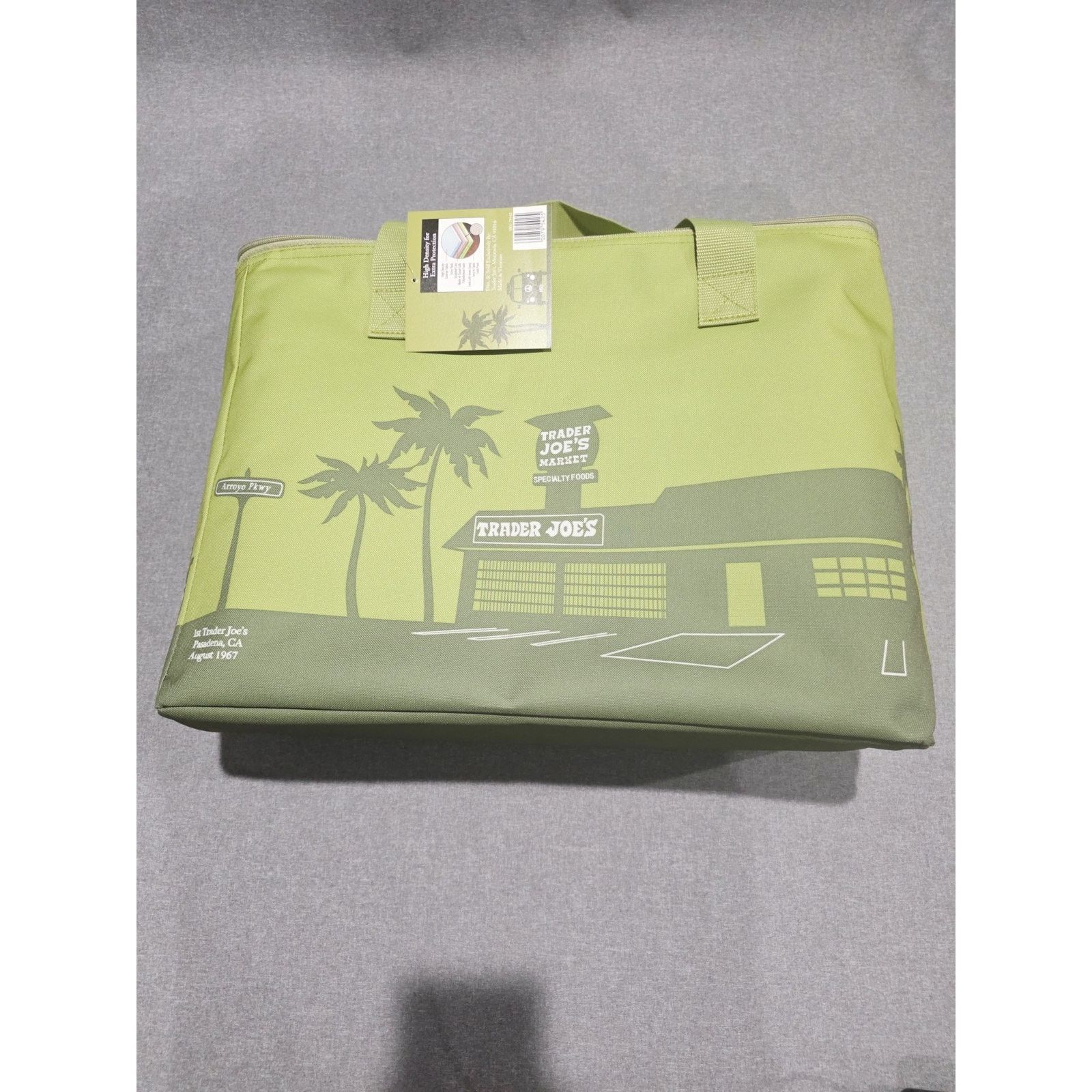 Other Trader Joe's Reusable Large Insulated Cooler Tote Bag Olive Size ONE SIZE - 1 Thumbnail