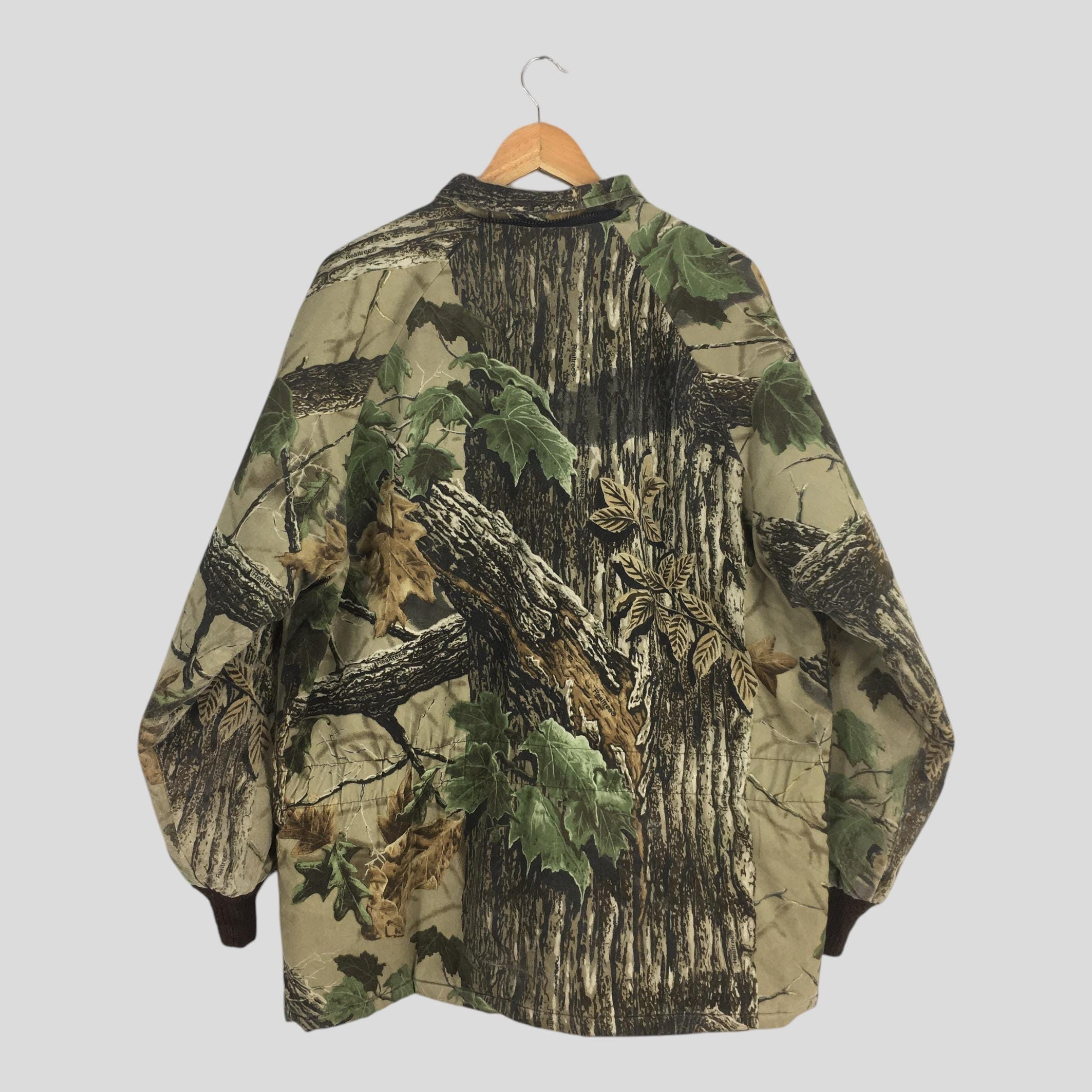 Realtree Vintage 90s Classic Real Tree Camo Zipper Jacket Large Size US L / EU 52-54 / 3 - 7 Thumbnail