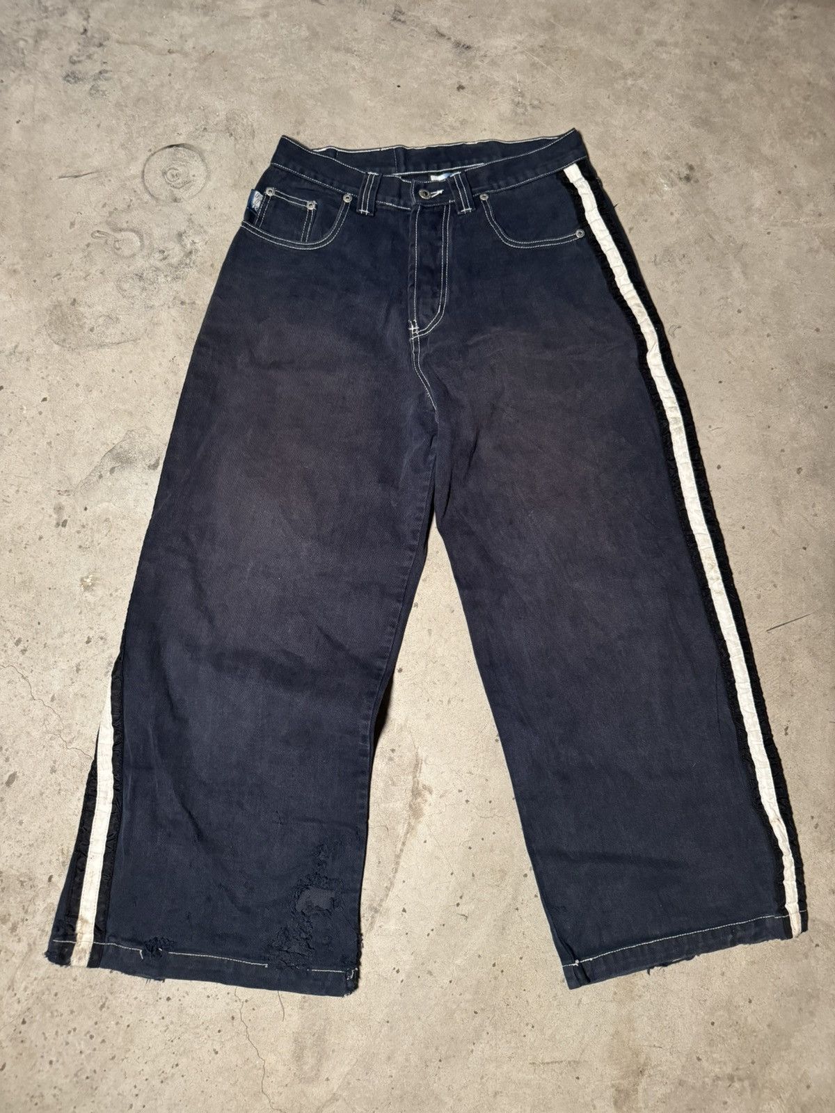 JNCO Rare 1991 Vintage Kik Wear Jeans Size US 32 / EU 48 - 1 Thumbnail