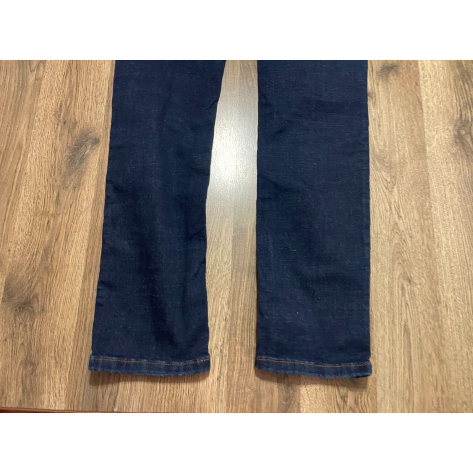 Denim & Co. Denim & Co. Jeans Women 8 Tall Blue Denim Straight Leg Pockets 8T Ladies Jeans Size 30" / US 8 / IT 44 - 4 Thumbnail