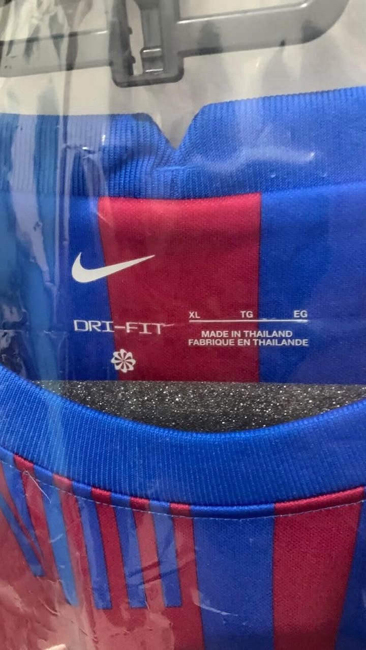 Nike Barcelona Home Soccer Jersey Vintage Size US XL / EU 56 / 4 - 3 Thumbnail