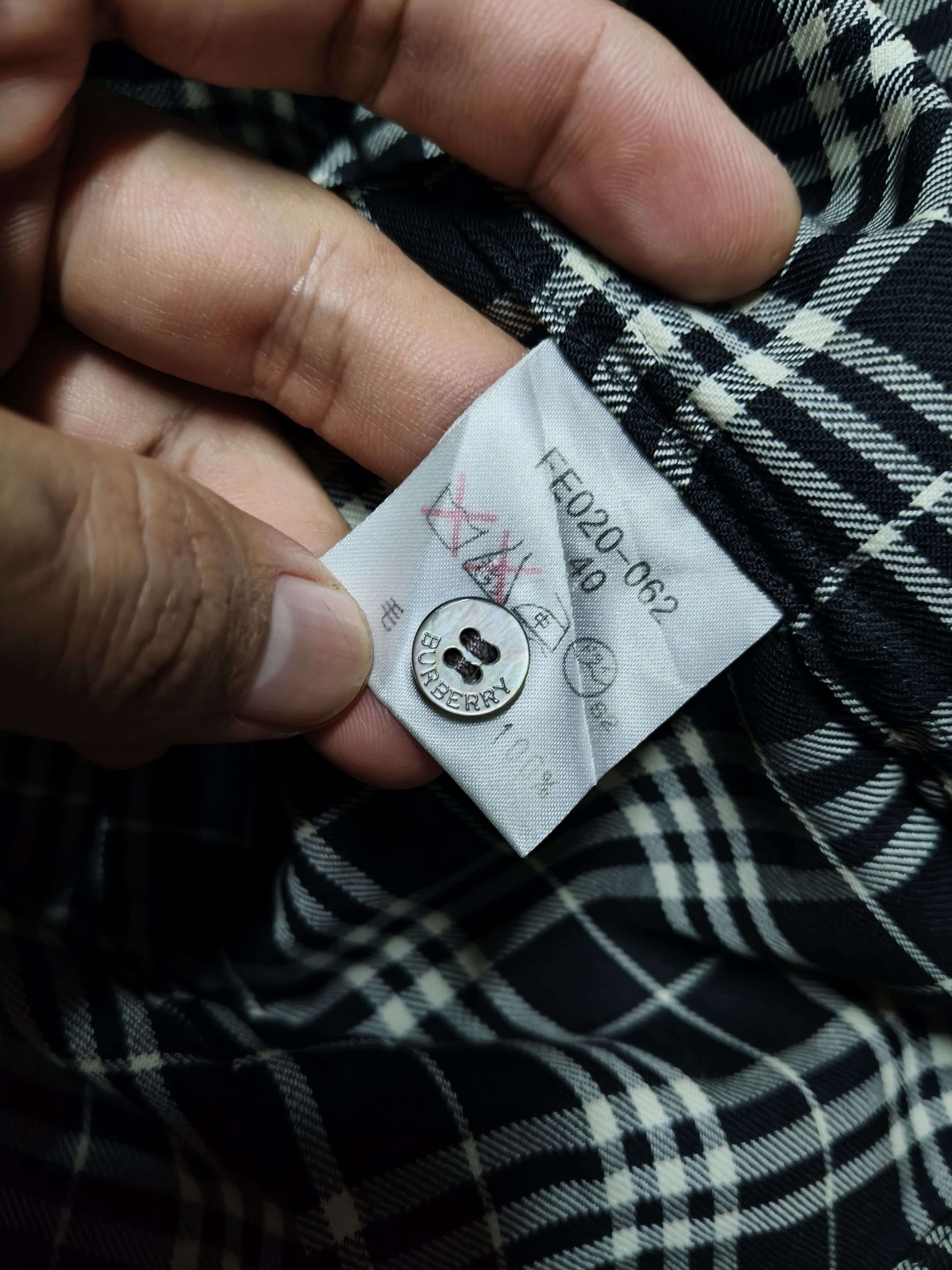 Burberry Burberry Nova Plaid Flannel Wool Size S / US 4 / IT 40 - 10 Thumbnail