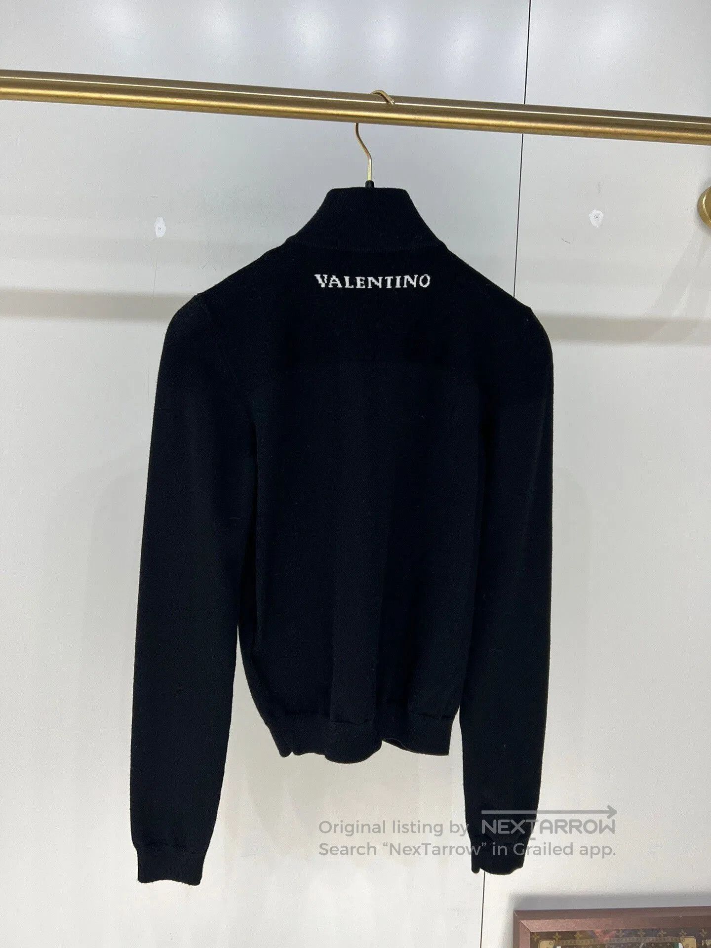 Valentino Valentino Wool Letter Jacket Coat. Size US S / EU 44-46 / 1 - 3 Thumbnail