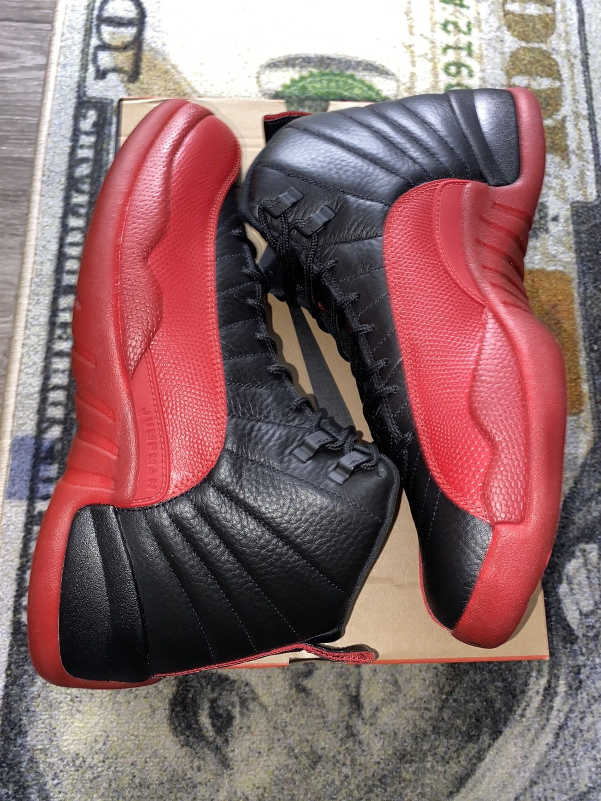 Jordan Brand × Nike Jordan 12 Retro Flu Game Size US 11 / EU 44 - 2 Thumbnail