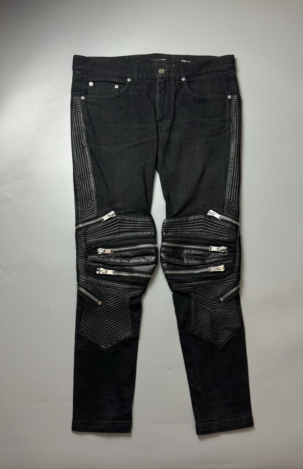 SAINT LAURENT Saint Laurent 2014 Destroyed D02 Jeans by Hedi