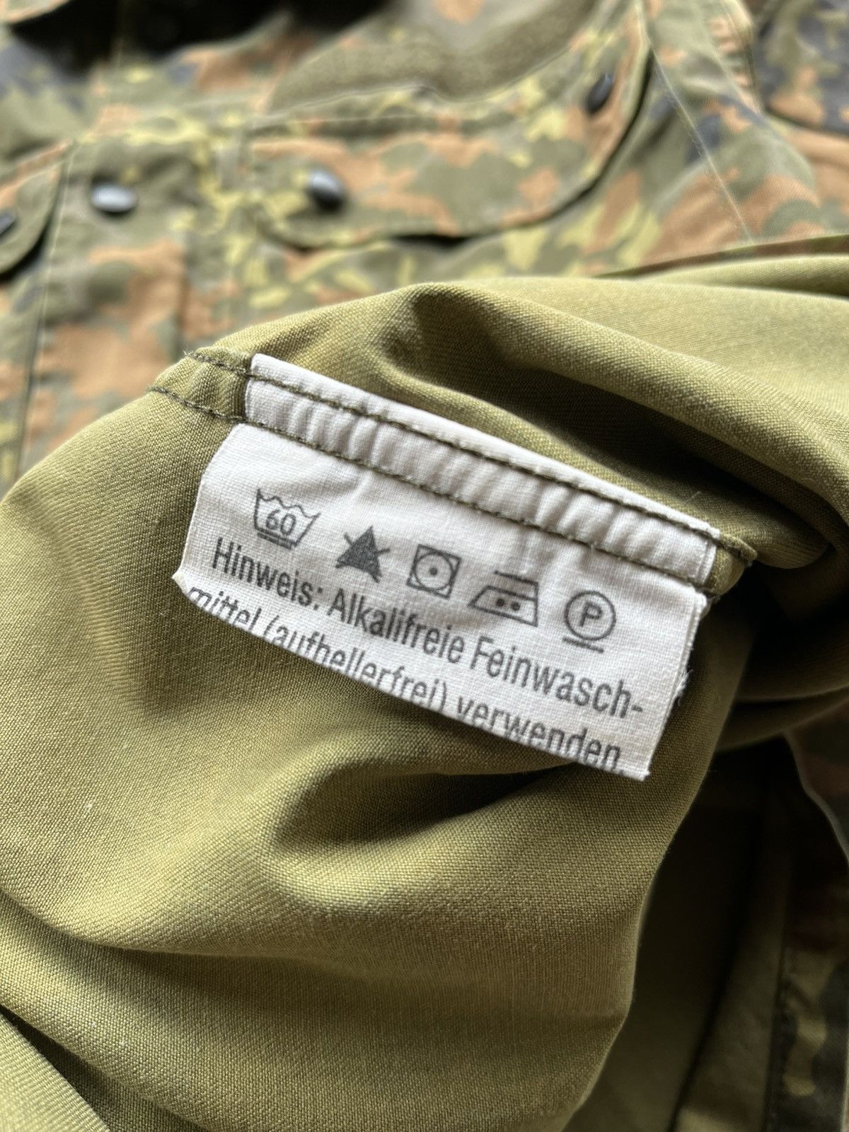 Other Germany Army Shirt Flectarn Camouflage Vintage Jacket Size US XL / EU 56 / 4 - 5 Thumbnail