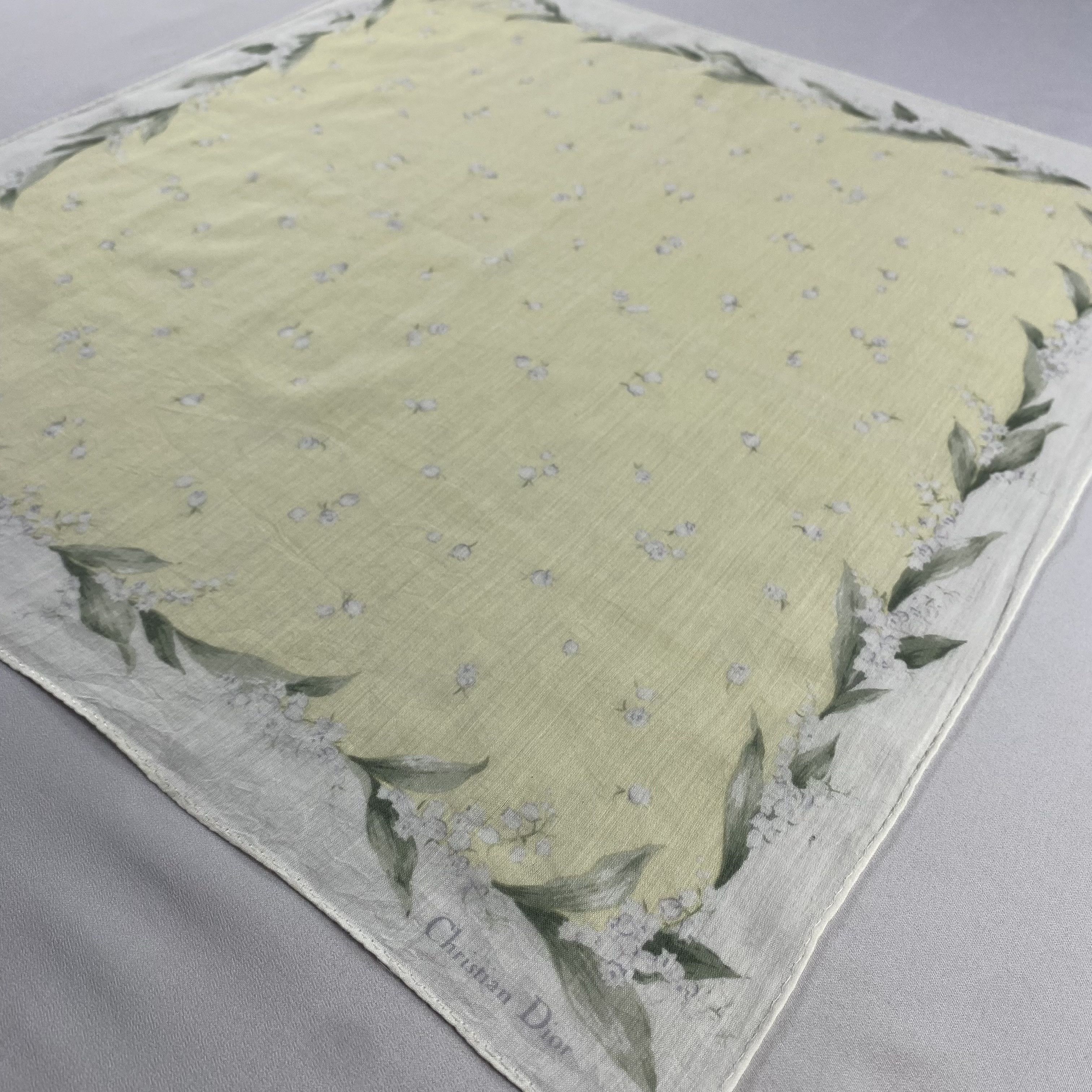 Vintage Christian Dior Monsieur Handkerchief / Neckerchief-P1312 Size ONE SIZE - 2 Thumbnail