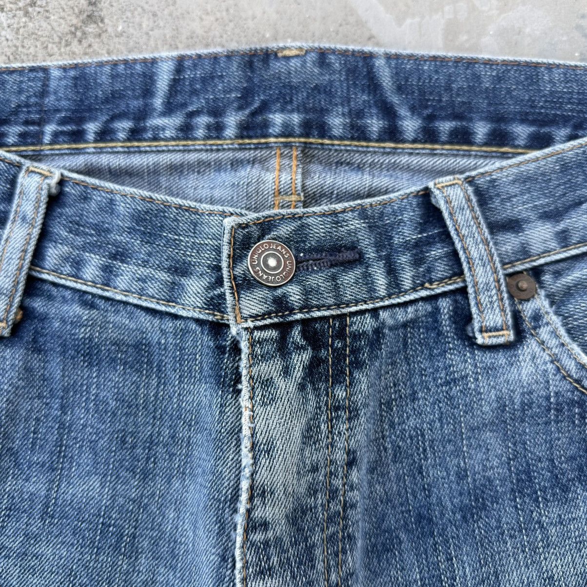 Japanese Brand Vintage Japan S002 Faded Denim Jean Pants W34 Size US 34 / EU 50 - 4 Thumbnail