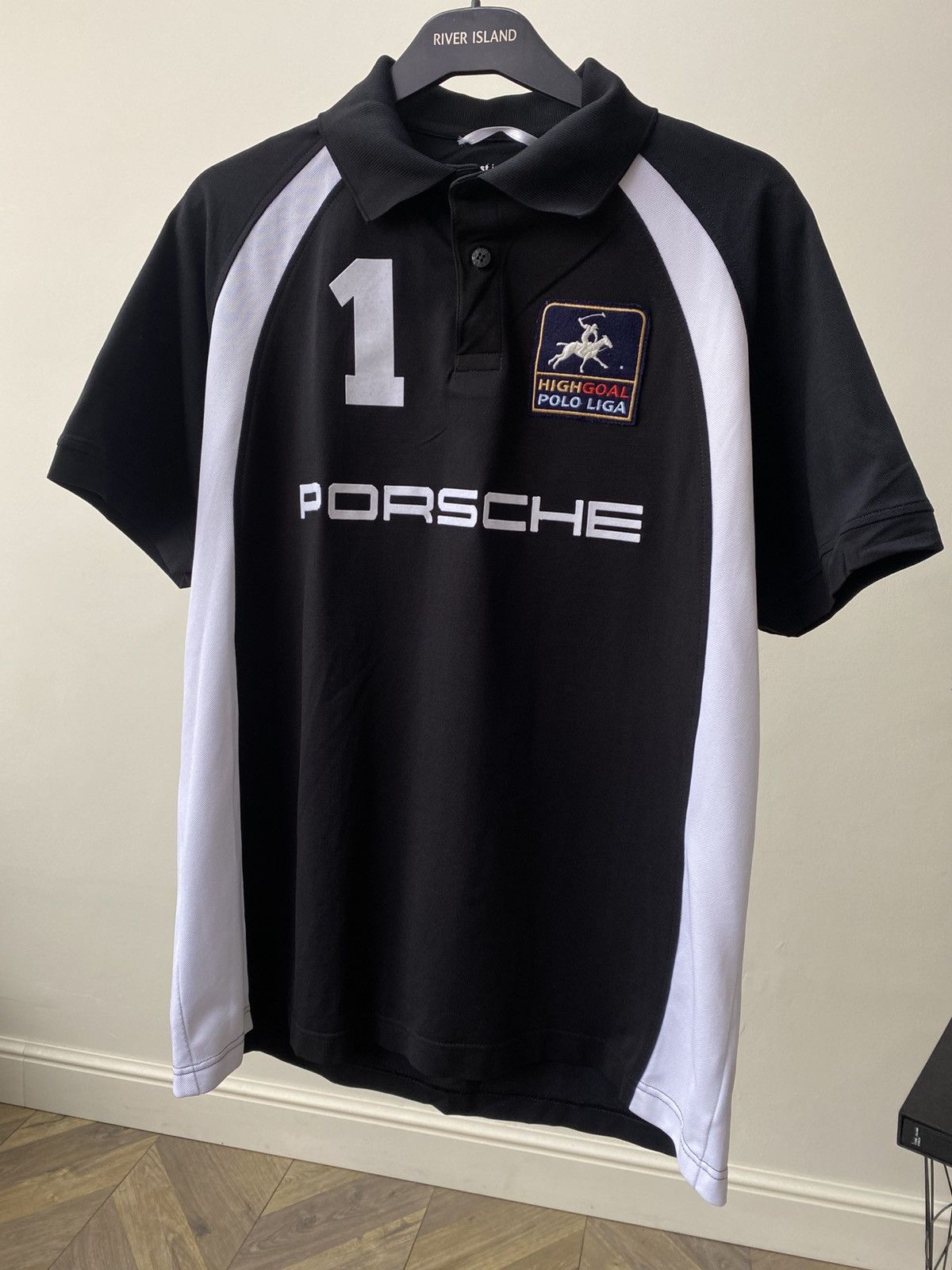Other Vintage Porsche Racing Polo T-shirt Size US L / EU 52-54 / 3 - 3 Thumbnail