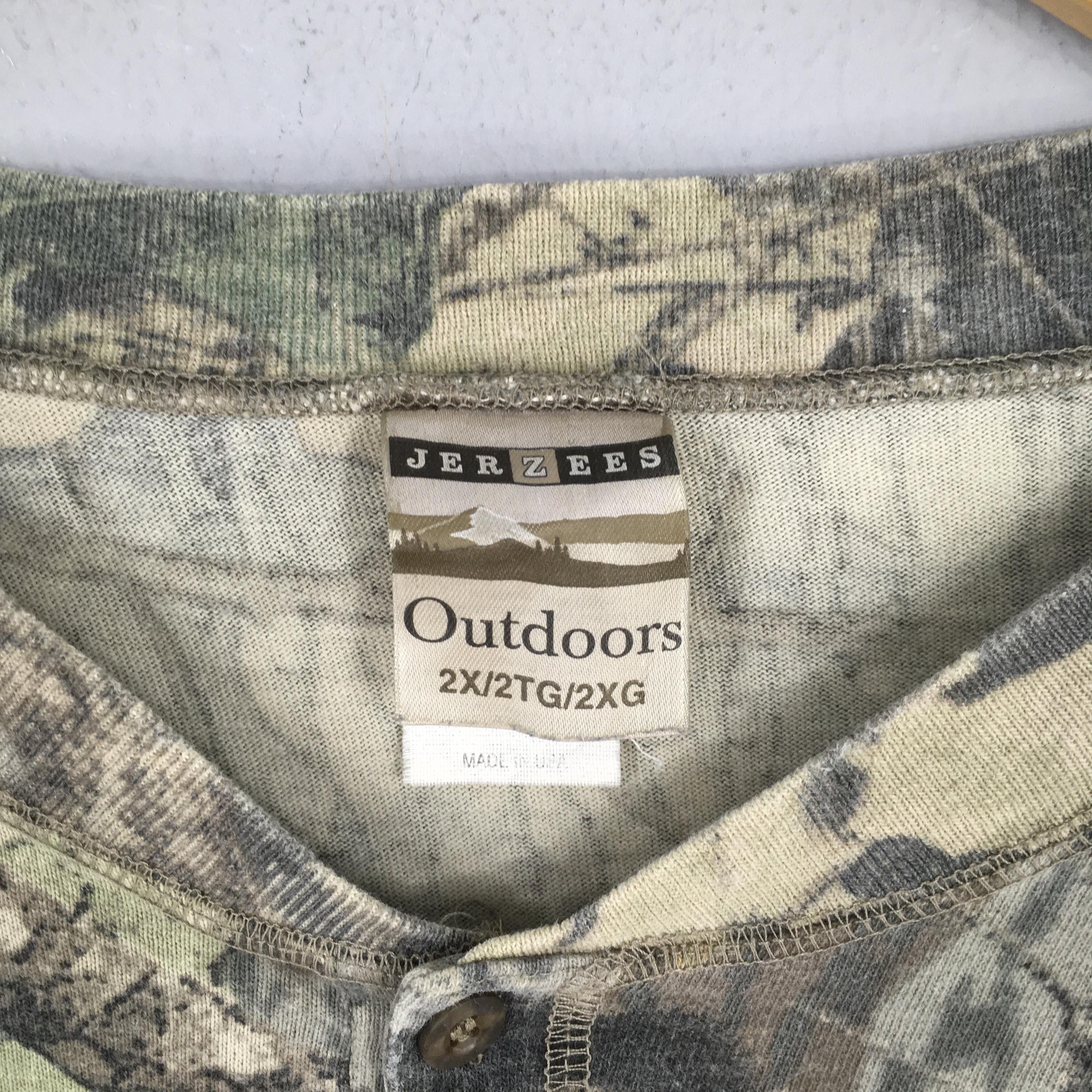 Jerzees × Mossy Oaks × Realtree 90s Jerzees Outdoor Mossy Oak Long sleeve Tshirt 2XLarge Size US XXL / EU 58 / 5 - 5 Thumbnail