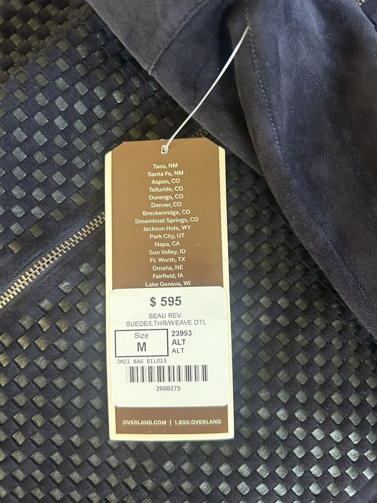 Overland Beau Reversible Suede Leather Jacket Size US M / EU 48-50 / 2 - 3 Thumbnail