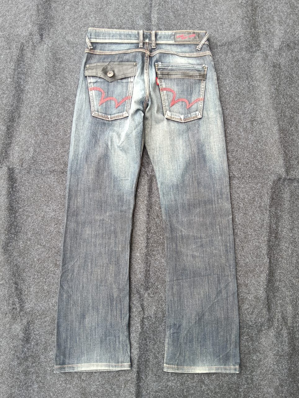 Edwin EDWIN EDGE–Crazy fade, true vintage vibes. Rare Japan denim. Size US 30 / EU 46 - 3 Thumbnail