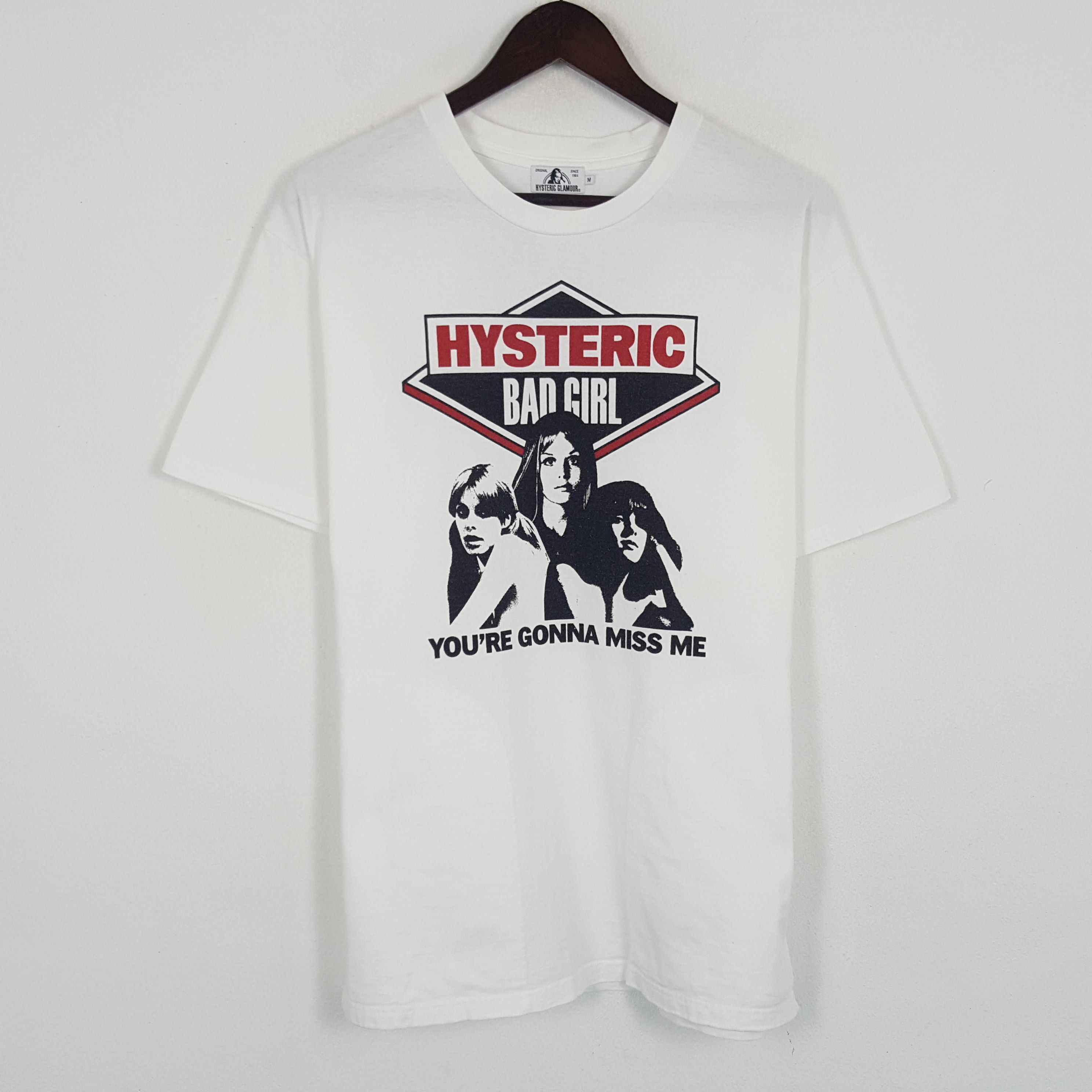 Hysteric Glamour × Vintage Vintage Hysteric Glamour Bad Girl Tshirt Size US L / EU 52-54 / 3 - 1 Thumbnail