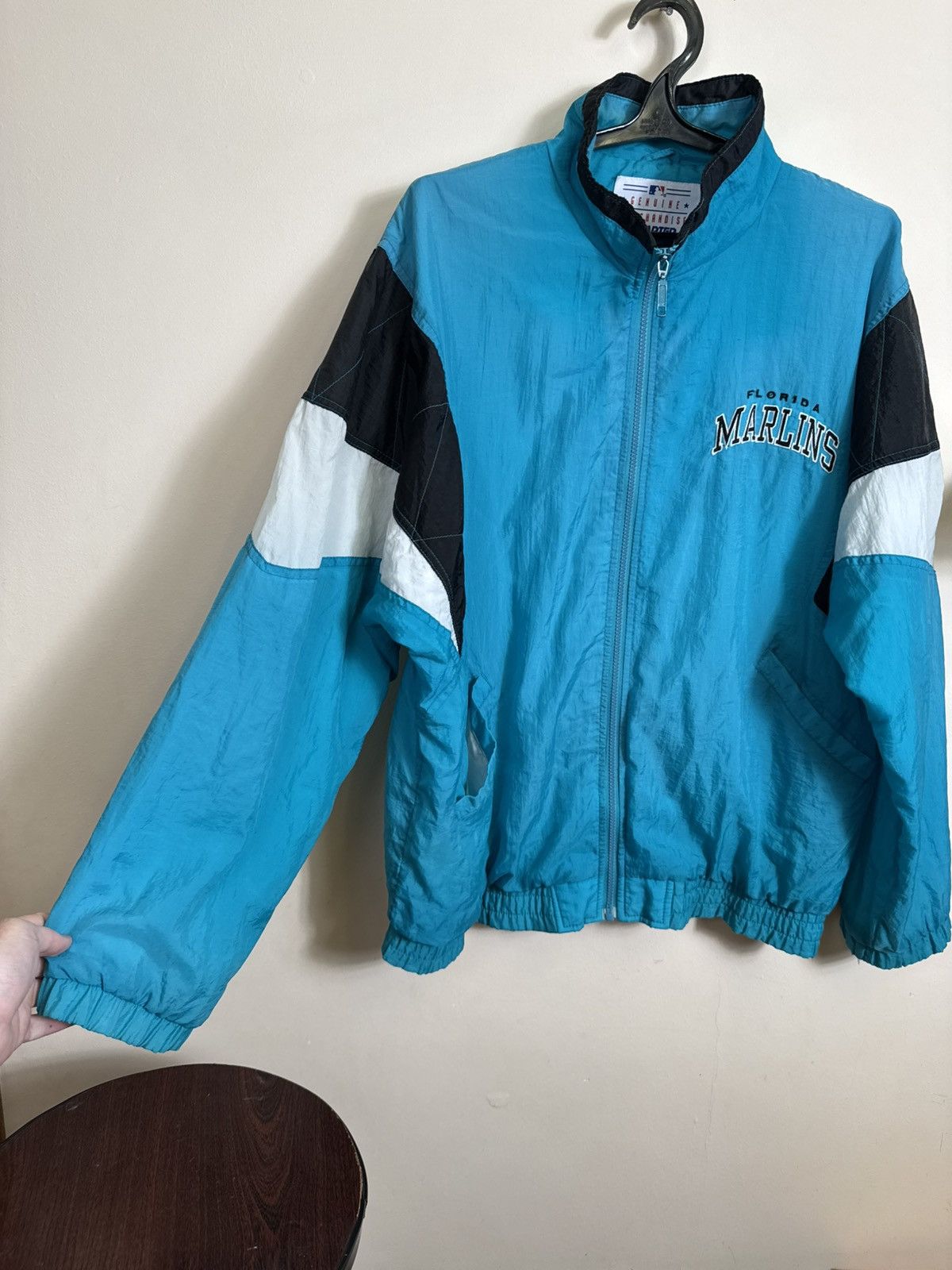 Starter Vintage Florida Marlins Starter Jacket Nylon MLB L Size US L / EU 52-54 / 3 - 18 Thumbnail