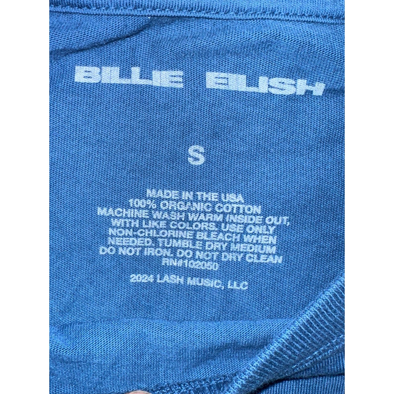 Billie Eilish Billie Eilish - HMHAS Tokyo Exclusive - Listening Party Size US S / EU 44-46 / 1 - 3 Thumbnail
