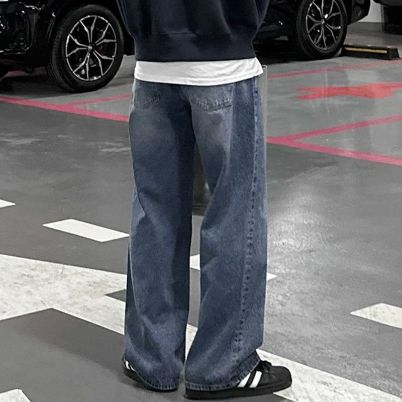 Jean × Vintage Blue Casual Baggy Denim Size US 32 / EU 48 - 3 Thumbnail
