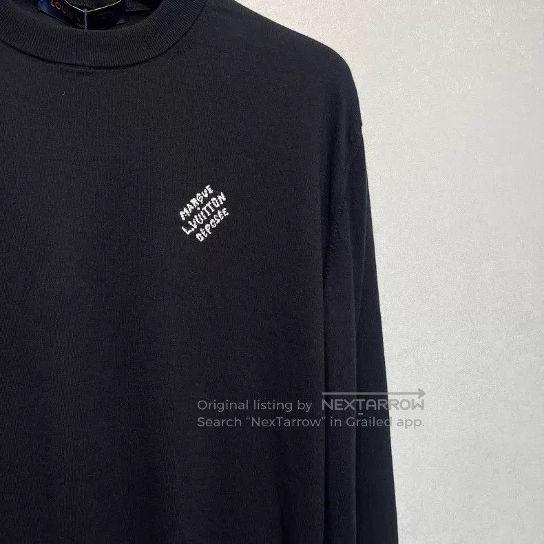 Louis Vuitton Louis Vuitton Embroidered logo knit sweater Size US M / EU 48-50 / 2 - 4 Thumbnail