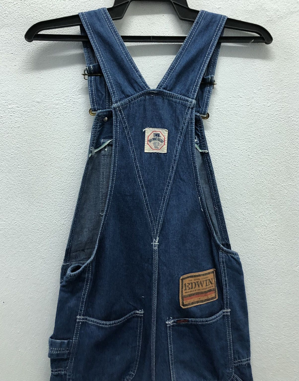 Edwin Vintage Edwin Over Works Factory Overalls Size US 29 - 4 Thumbnail
