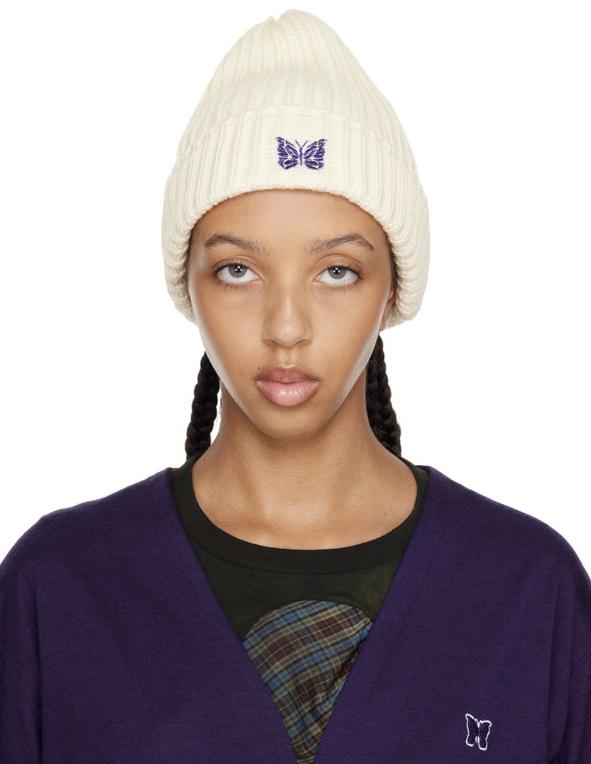 Needles Needles Off-White Watch Beanie Size ONE SIZE - 1 Thumbnail