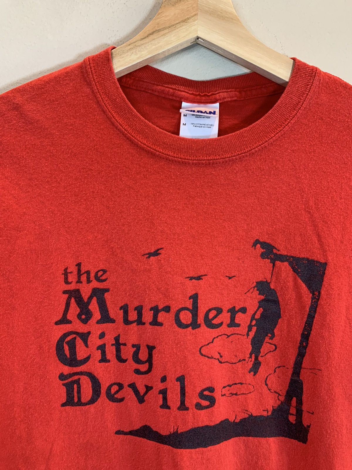 Band Tees × Vintage *RARE* Vintage Murder City Devils Band Rock Art T-Shirt Size US M / EU 48-50 / 2 - 2 Thumbnail