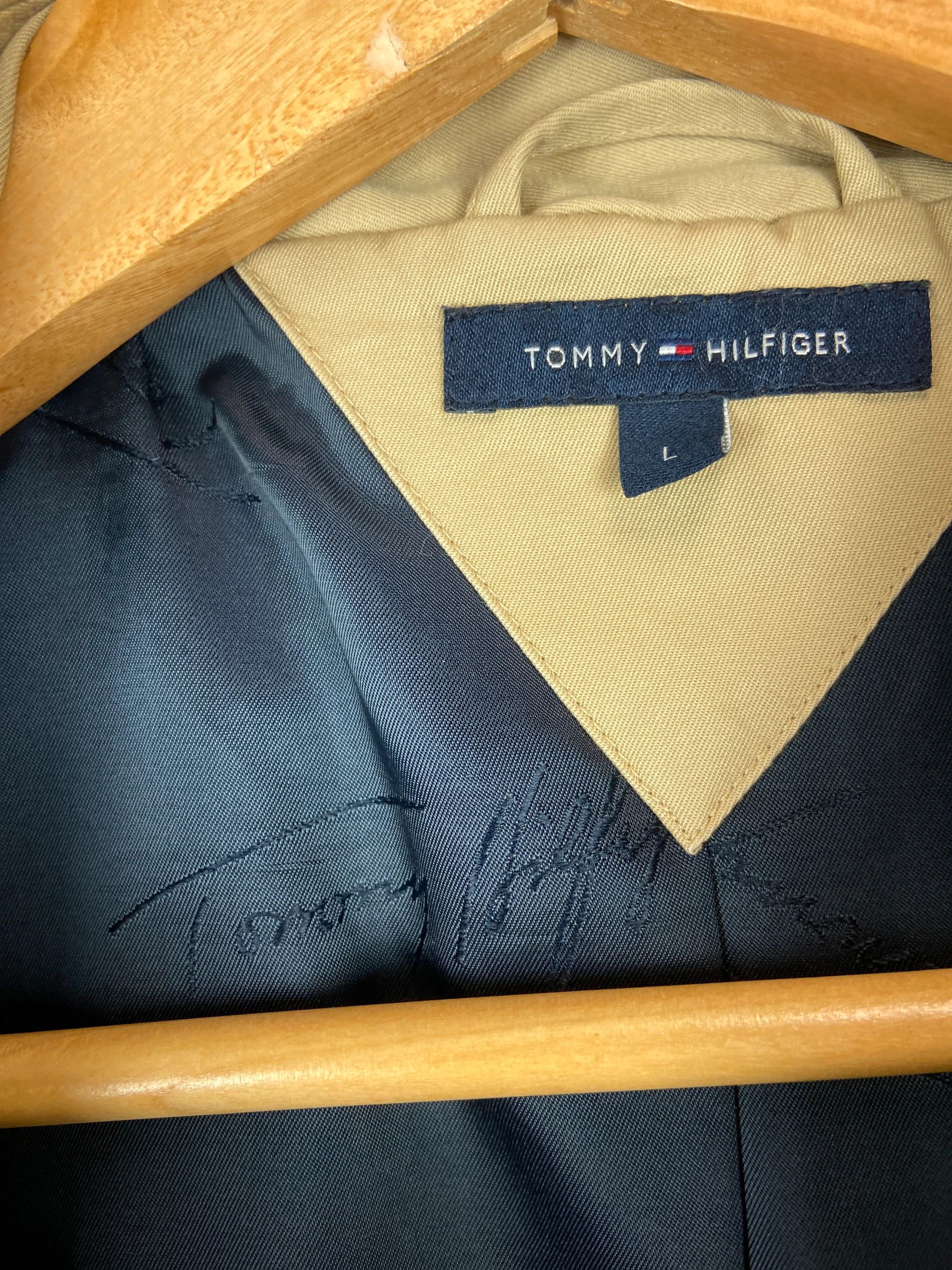 Tommy Hilfiger Tommy Hilfiger Beige Trench Coat L Size L / US 10 / IT 46 - 4 Thumbnail