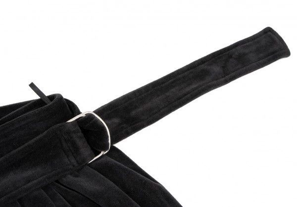 Comme des Garcons Comme Des Garcons size F Black Retro Velvet Design Skirt Size 24" / US 00 / IT 34 - 5 Thumbnail