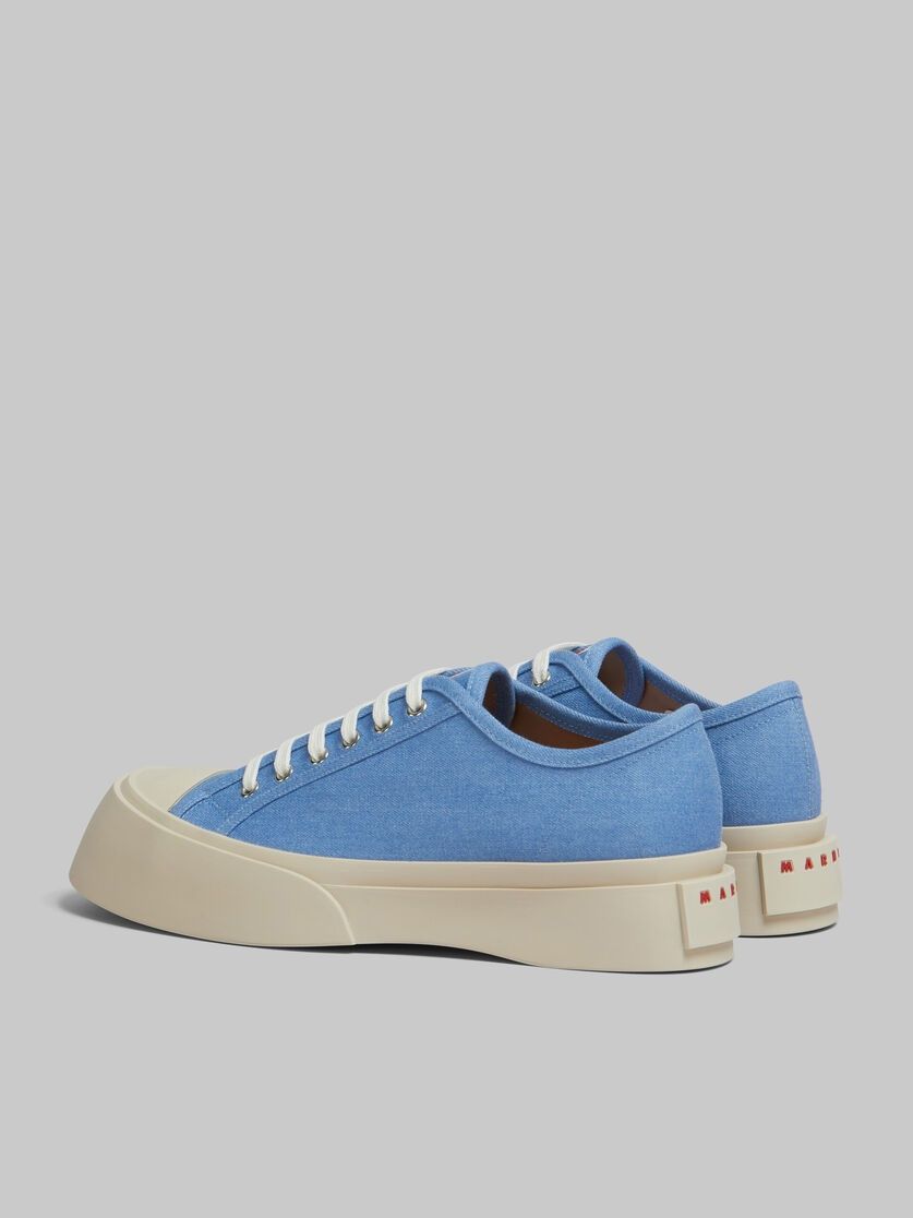Marni o1w1db11125 Denim Pablo Lace Up Sneaker in Light Blue Size US 9 / EU 42 - 4 Thumbnail