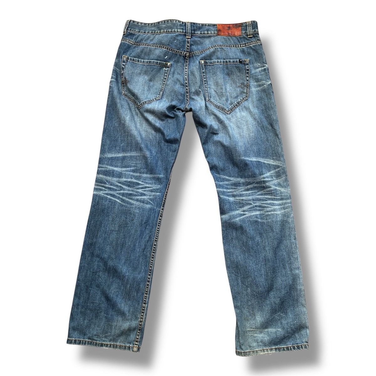 Rocawear ROCAWEAR R+ CLASSIC FIT DENIM BAGGY JEANS BIG SIZE 38 Size US 38 / EU 54 - 4 Thumbnail