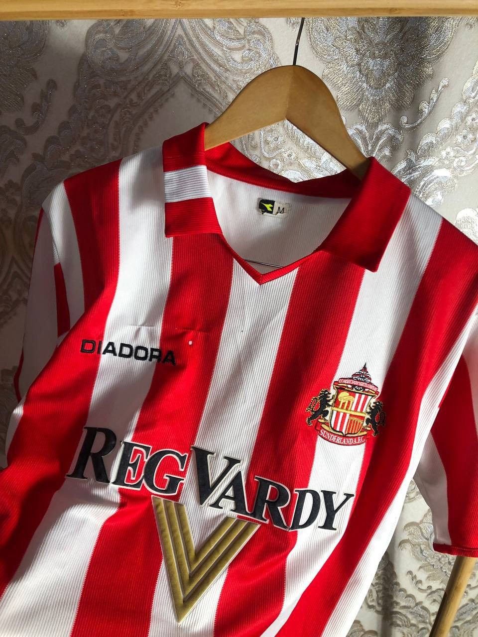 Diadora VINTAGE DIADORA FC SUNDERLAND ENGLAND SOCCER JERSEY RETRO Size US M / EU 48-50 / 2 - 4 Thumbnail