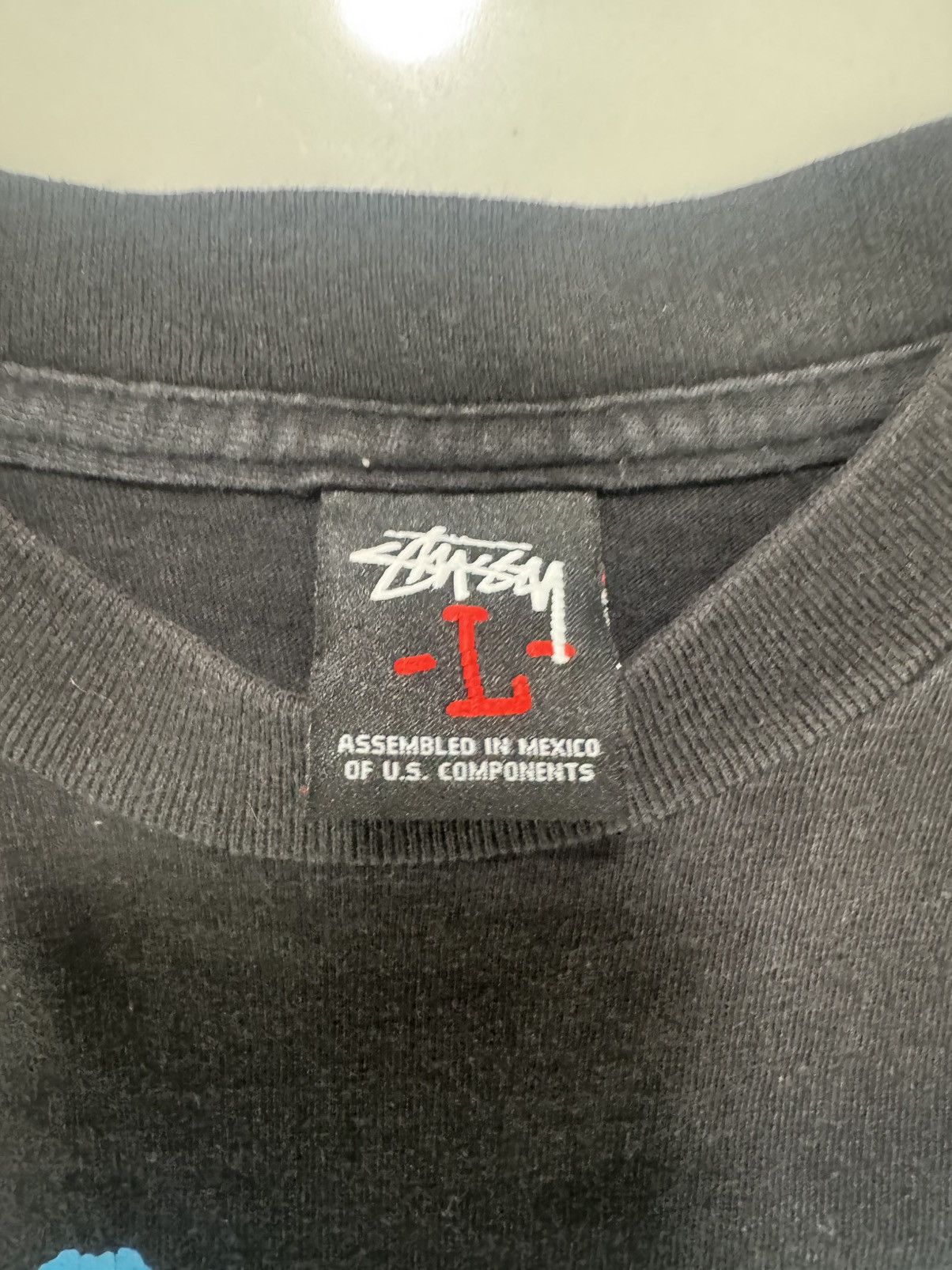 Stussy Vintage Stüssy “Livin’ XL” graphic tee 🌴 Size US L / EU 52-54 / 3 - 3 Thumbnail