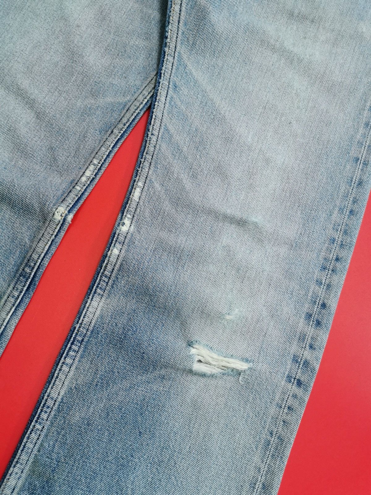 A.P.C. Thrashed APC Selvedge Jeans Size US 30 / EU 46 - 5 Thumbnail