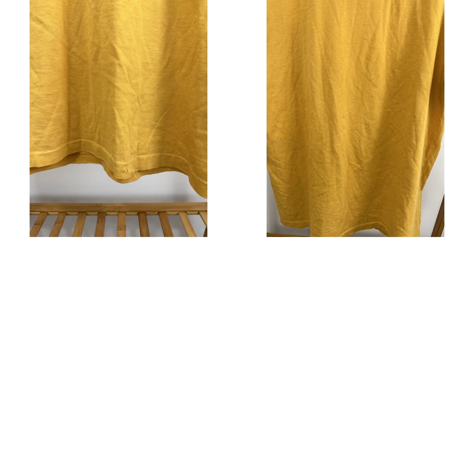 Banana Republic VTG Banana Republic Safari Mustard Selvedge Pocket Oversized T-Shirt S Men's Yellow 80s 90s N/A Size US S / EU 44-46 / 1 - 8 Thumbnail