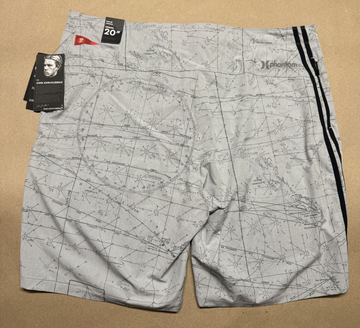 Hurley Hurley Phantom John Florence Board shorts 20” size 38 NEW! Size US 38 / EU 54 - 2 Thumbnail
