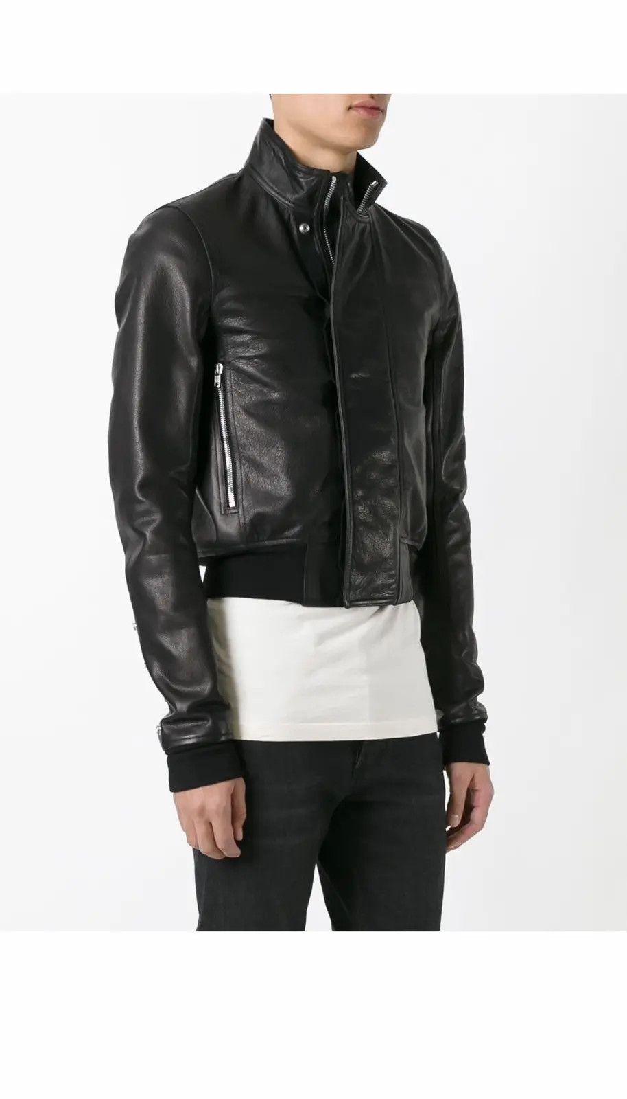Rick Owens RICK OWENS GOOSE DOWN GLITTER EGON BOMBER JACKET Size US M / EU 48-50 / 2 - 2 Thumbnail