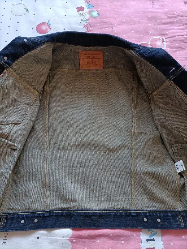 Iron Heart Iron Heart size 40 Raw Denim Jacket Size US L / EU 52-54 / 3 - 4 Thumbnail