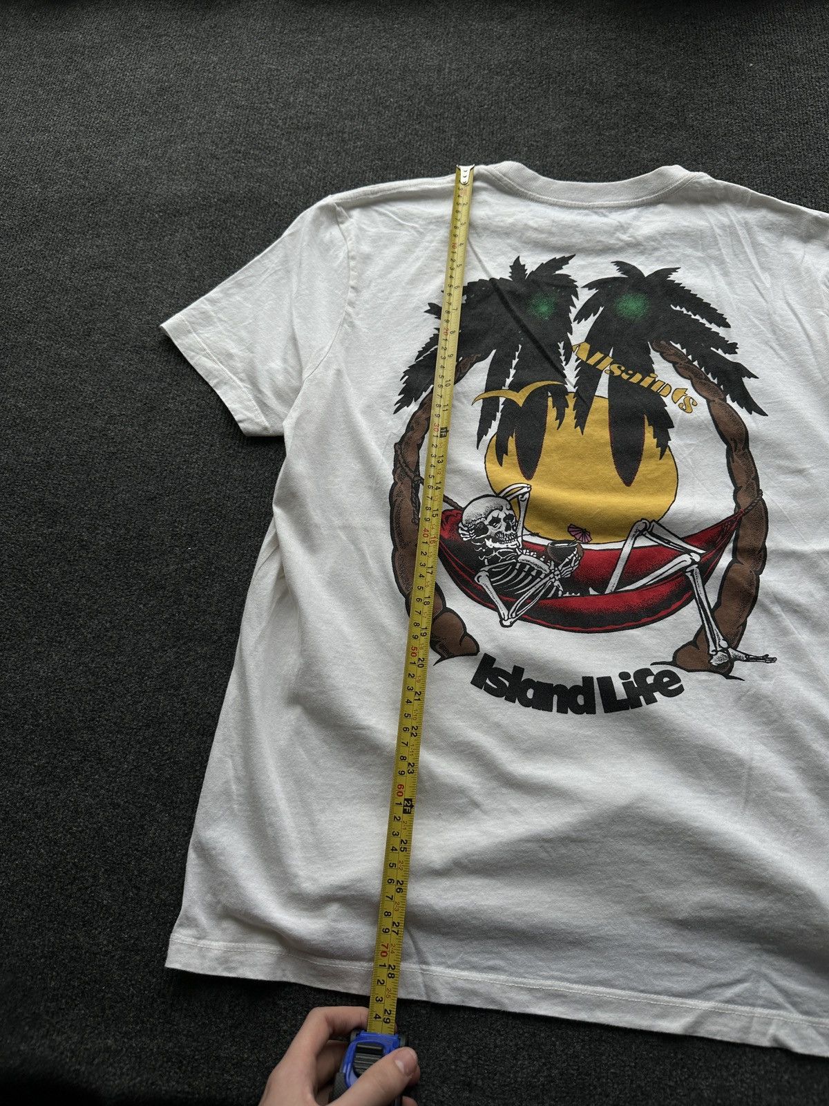Allsaints 🚨ALLSAINTS WHITE SURF T-SHIRT LUXURY OPIUM Y2K LUXURY Size US M / EU 48-50 / 2 - 18 Thumbnail