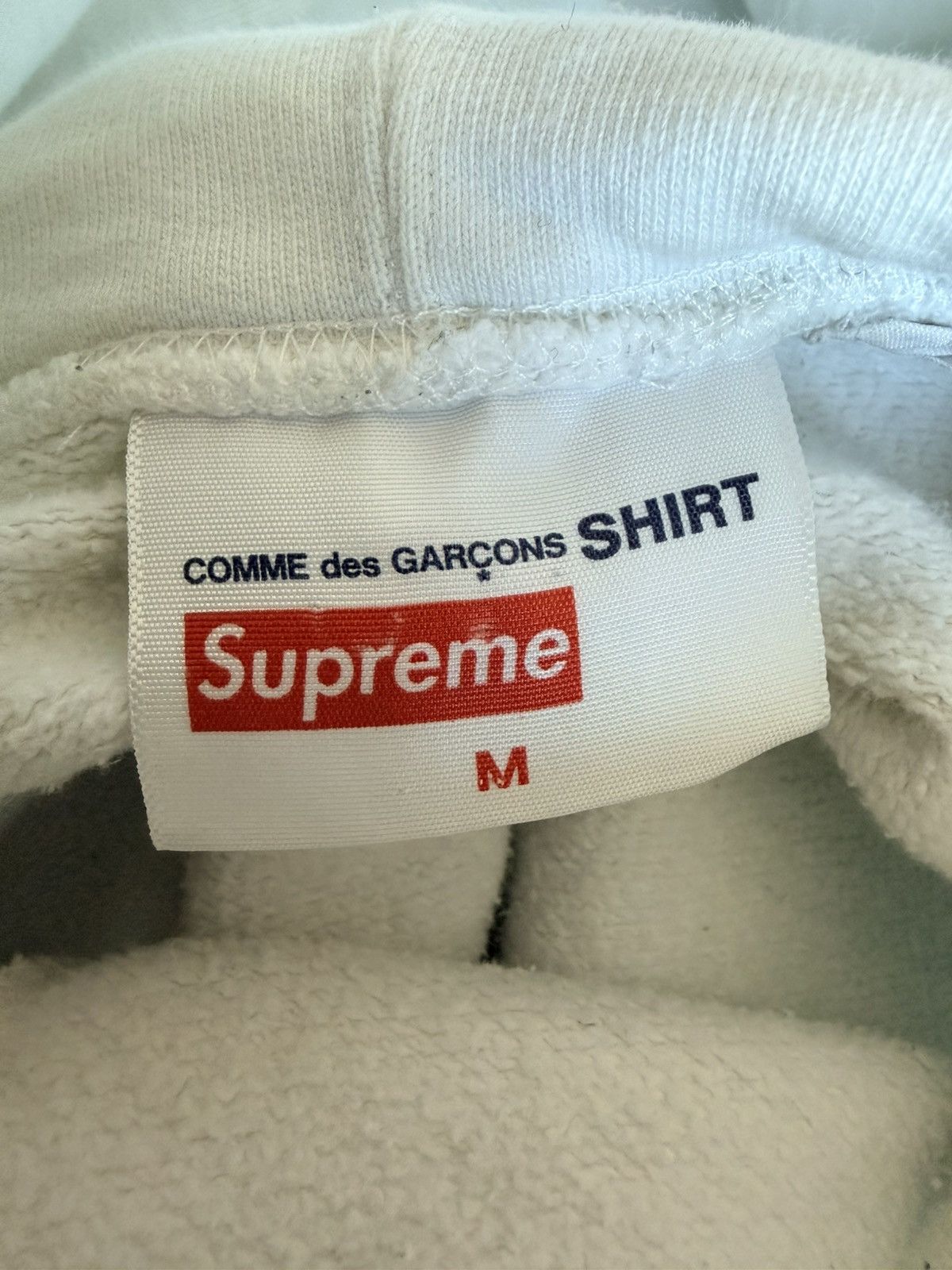 Supreme Supreme Comme des Garcons CDG Split Box Logo Hoodie Size M Size US M / EU 48-50 / 2 - 4 Thumbnail