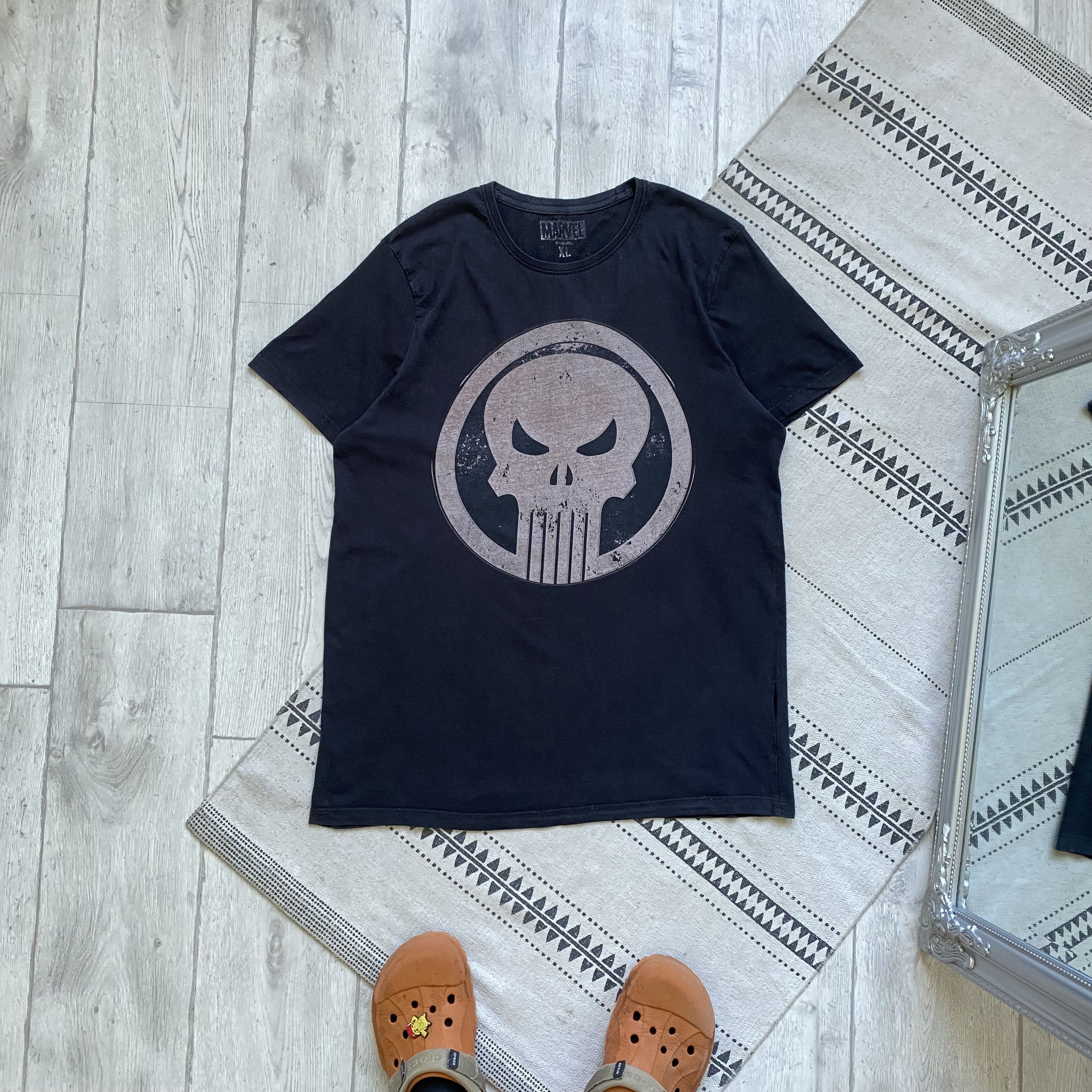 Marvel Comics Faded Marvel Vintage The Punisher Tee Promo Movie Size US L / EU 52-54 / 3 - 1 Thumbnail
